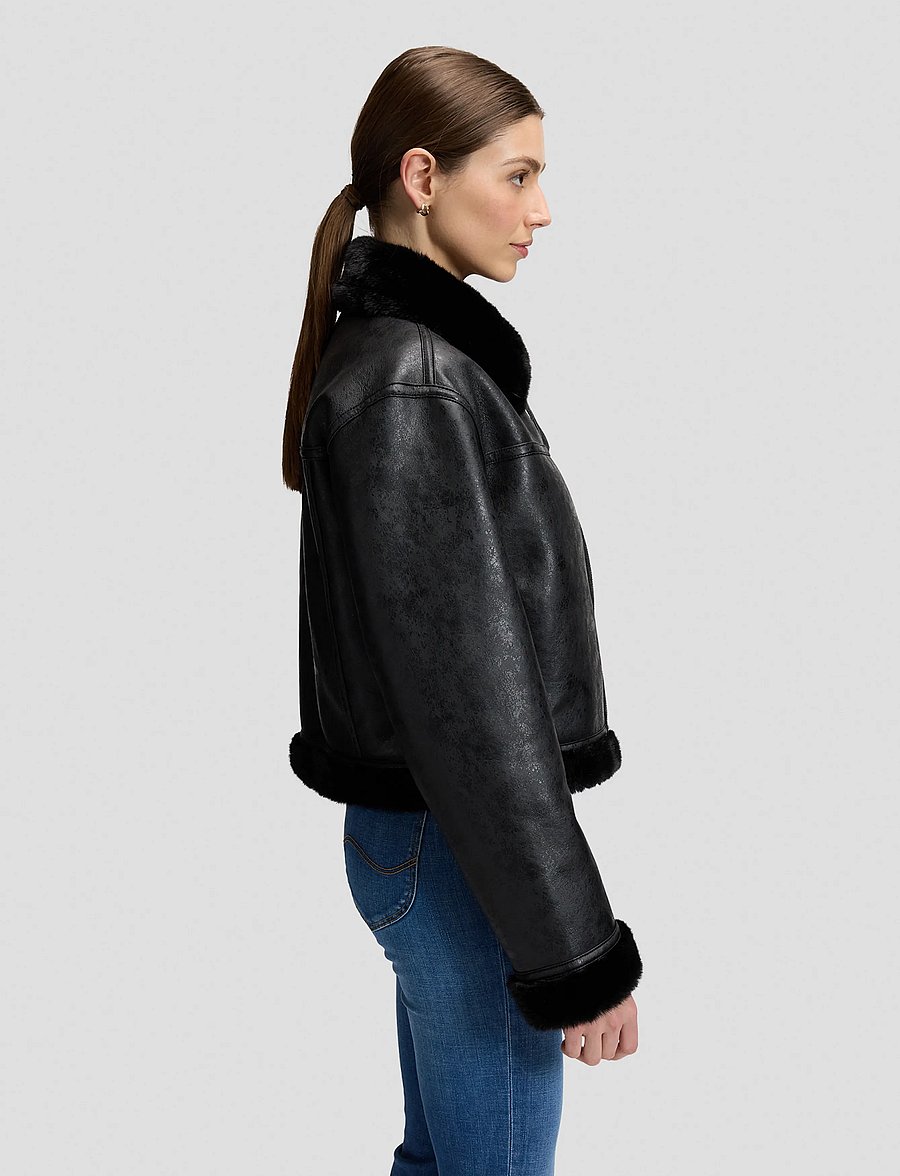 Lee Jeans - AVIATOR JKT - black - 4