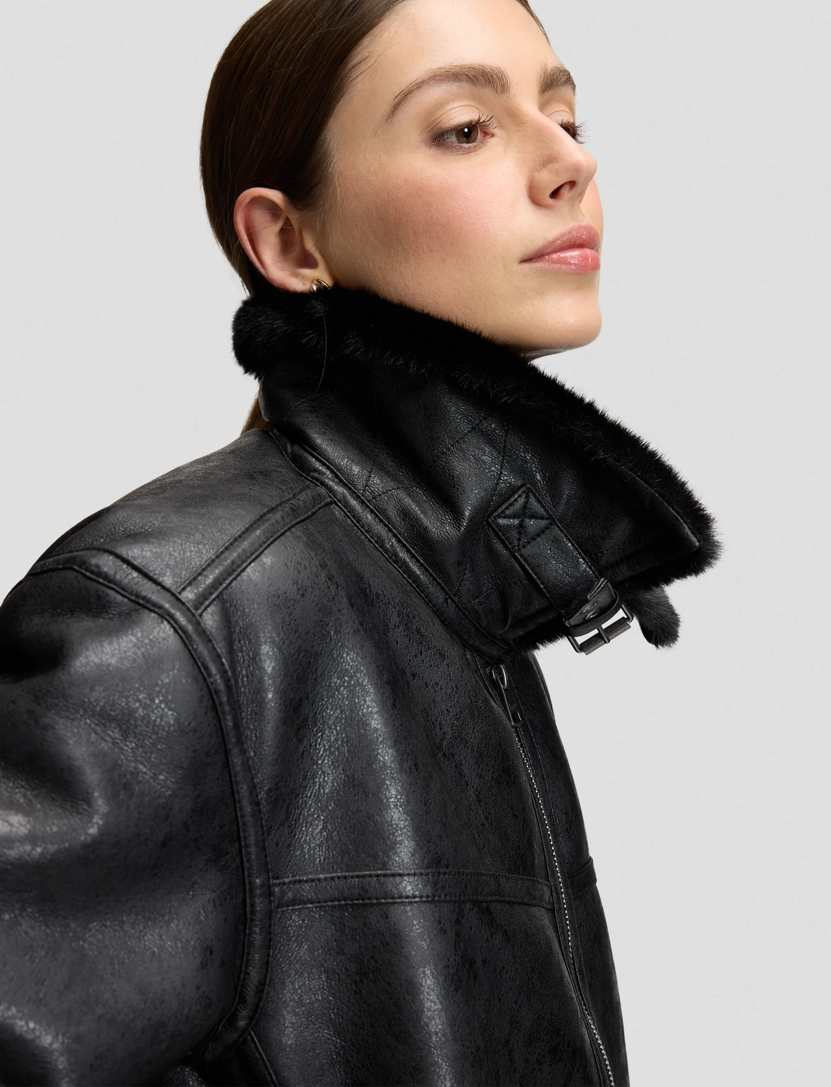 Lee Jeans - AVIATOR JKT - black - 5