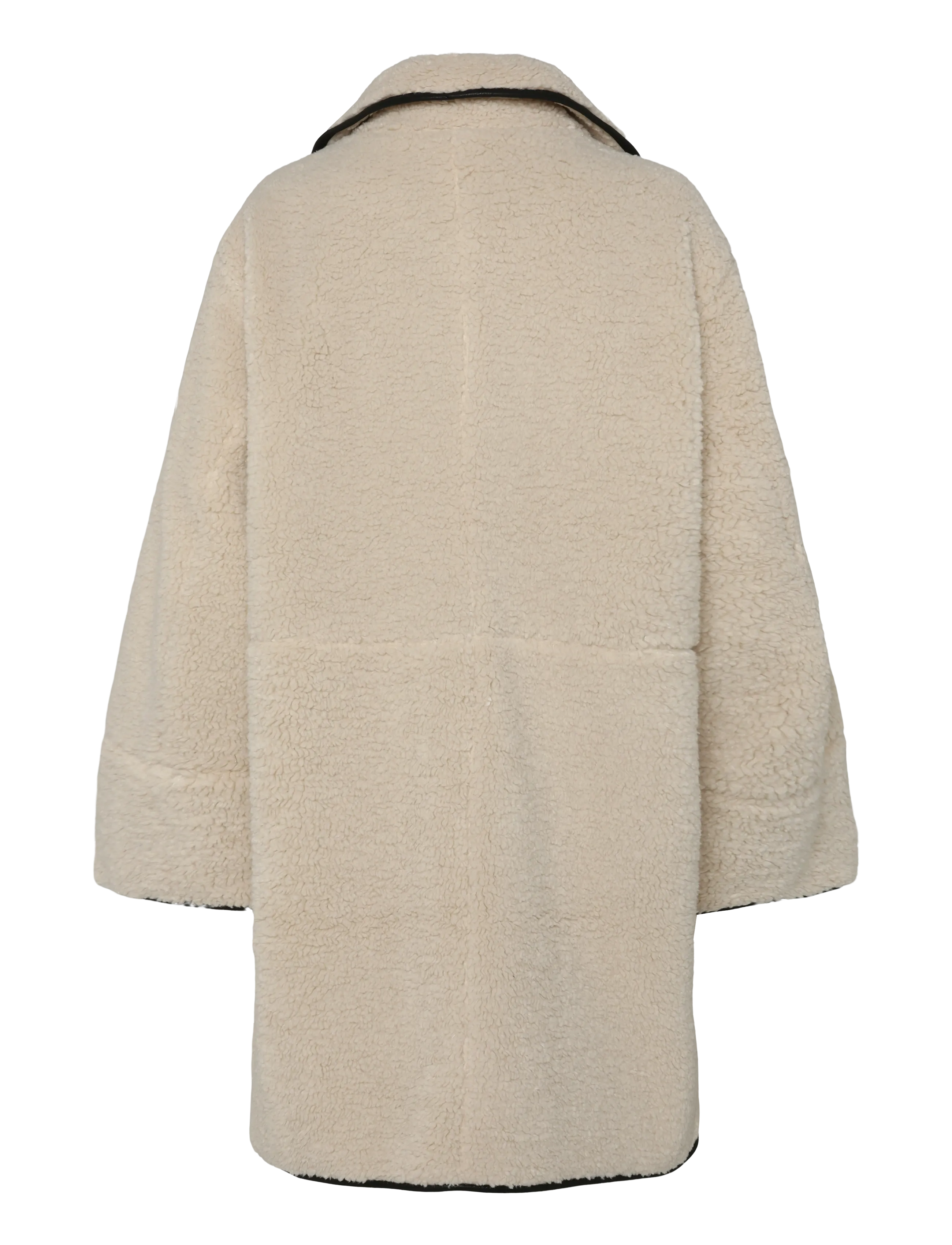 Lee Jeans - TEDDY COAT - fuskpäls - warm ecru - 2