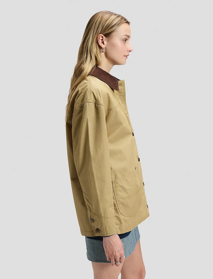 Lee Jeans - CHORE FIELD JACKET - khaki - 4