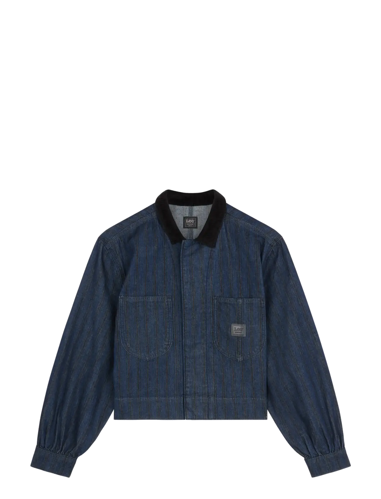 Lee Jeans - CROPPED CHORE JACKET - hickory rinse - 1