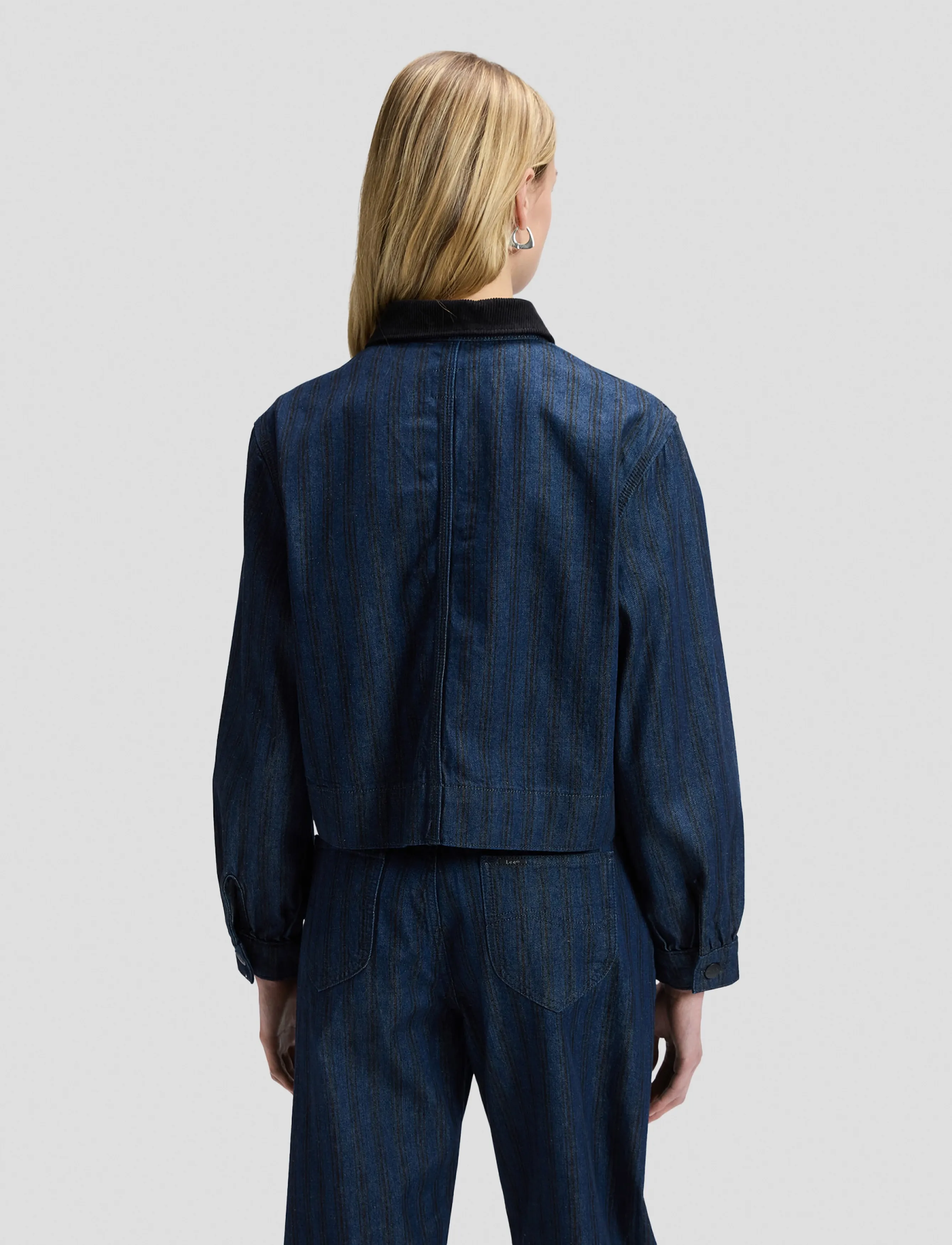 Lee Jeans - CROPPED CHORE JACKET - hickory rinse - 3