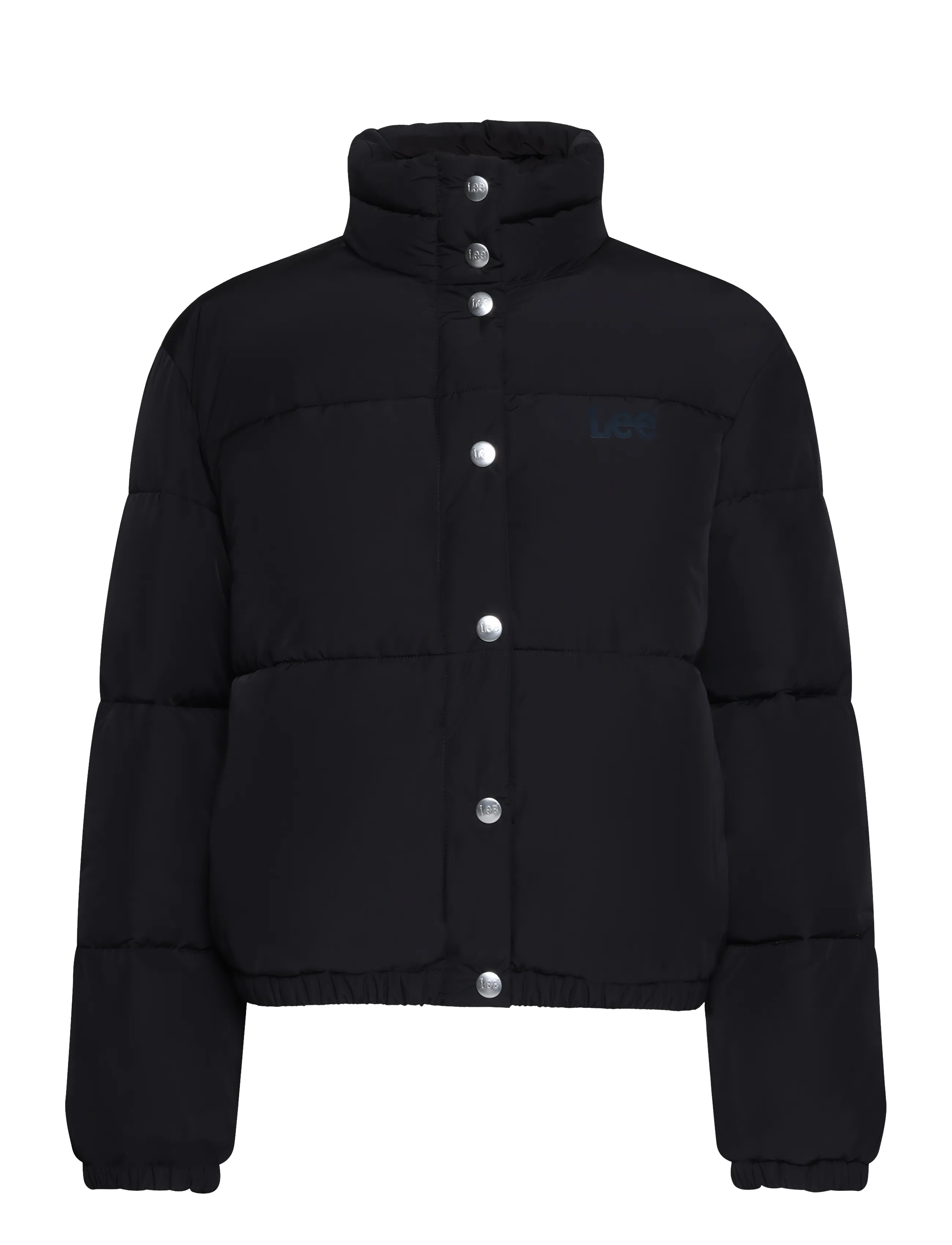Lee Jeans SHORT PUFFER JACKET - Jakker & Frakker - BLACK / black