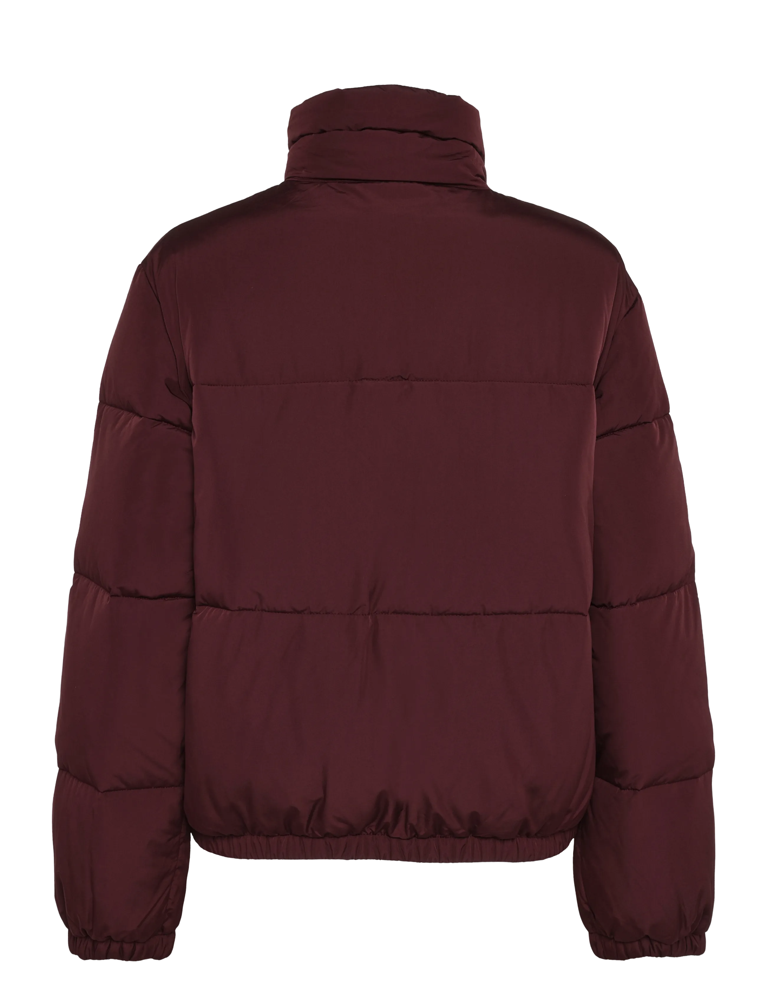 Lee Jeans - SHORT PUFFER JACKET - forårsjakker - velvet beet - 2