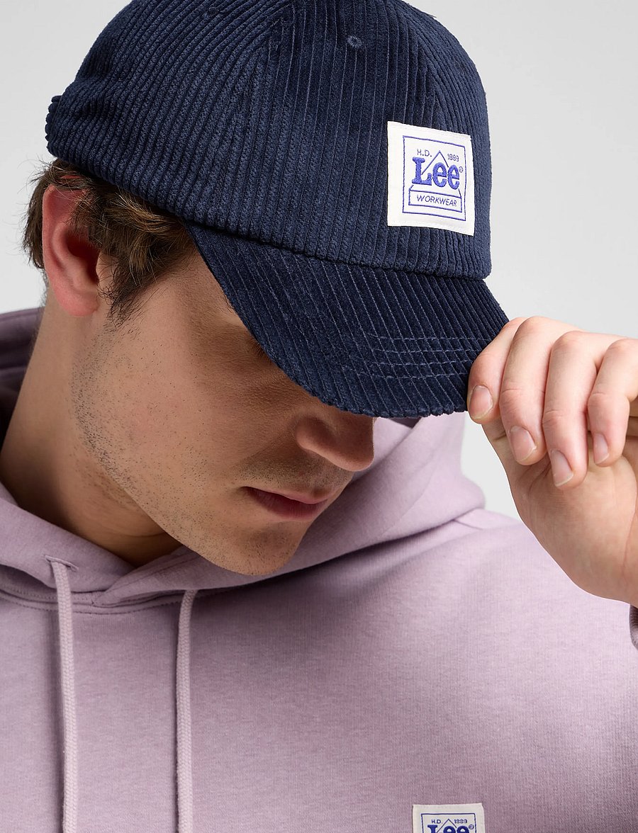 Lee Jeans - CORD WORKWEAR CAP - kasketter - rivet navy - 3