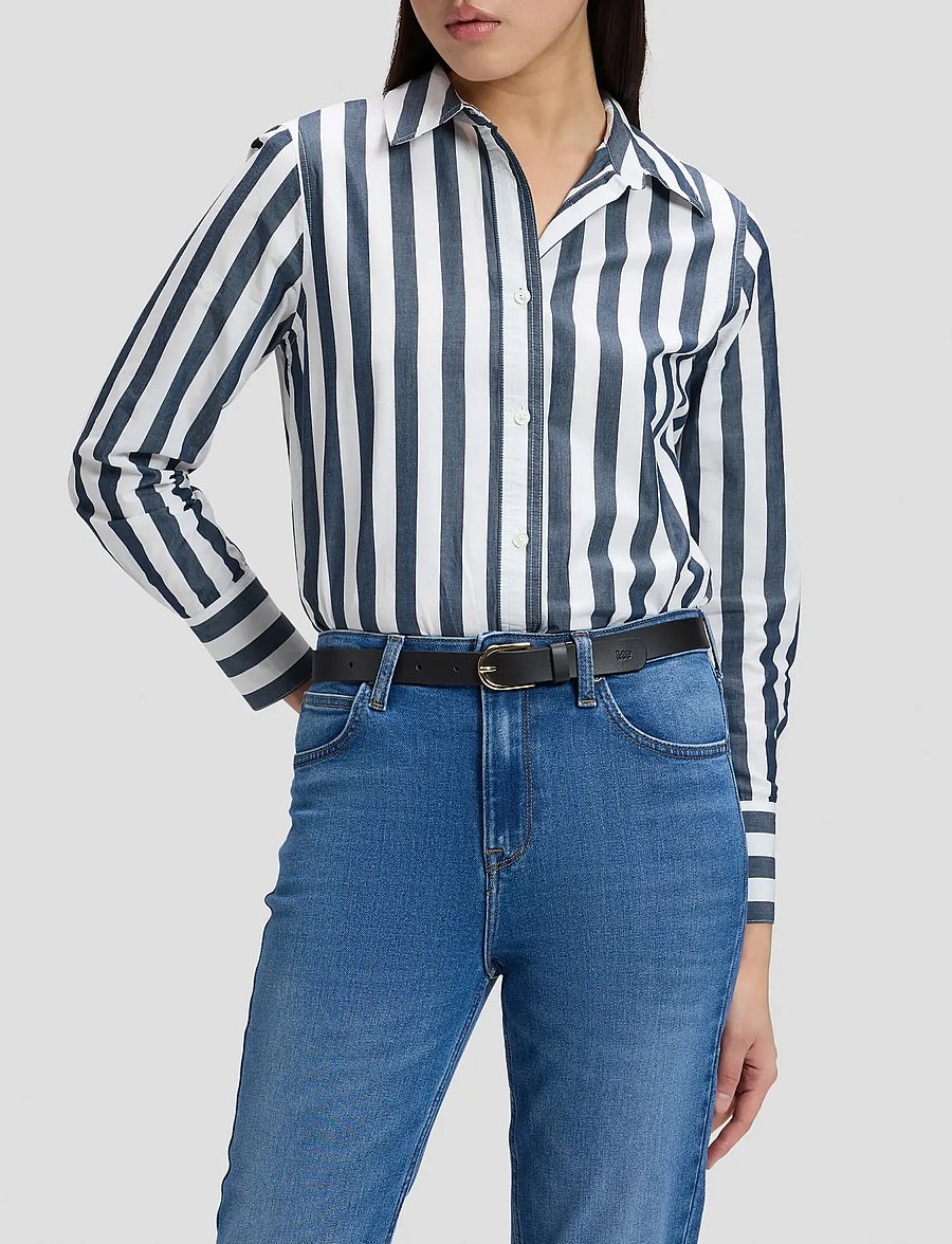 Lee Jeans - BASIC BELT - freizeitgürtel - black - 0