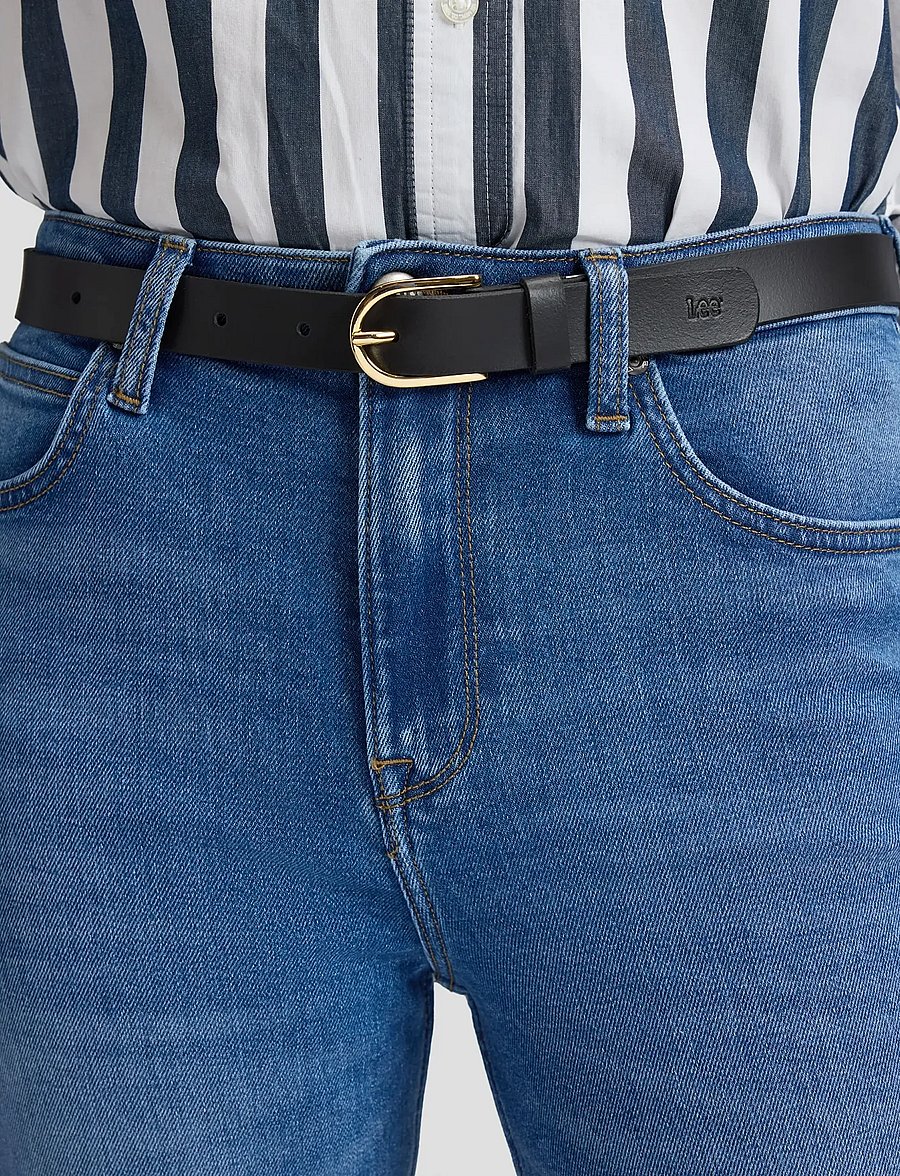 Lee Jeans - BASIC BELT - freizeitgürtel - black - 2