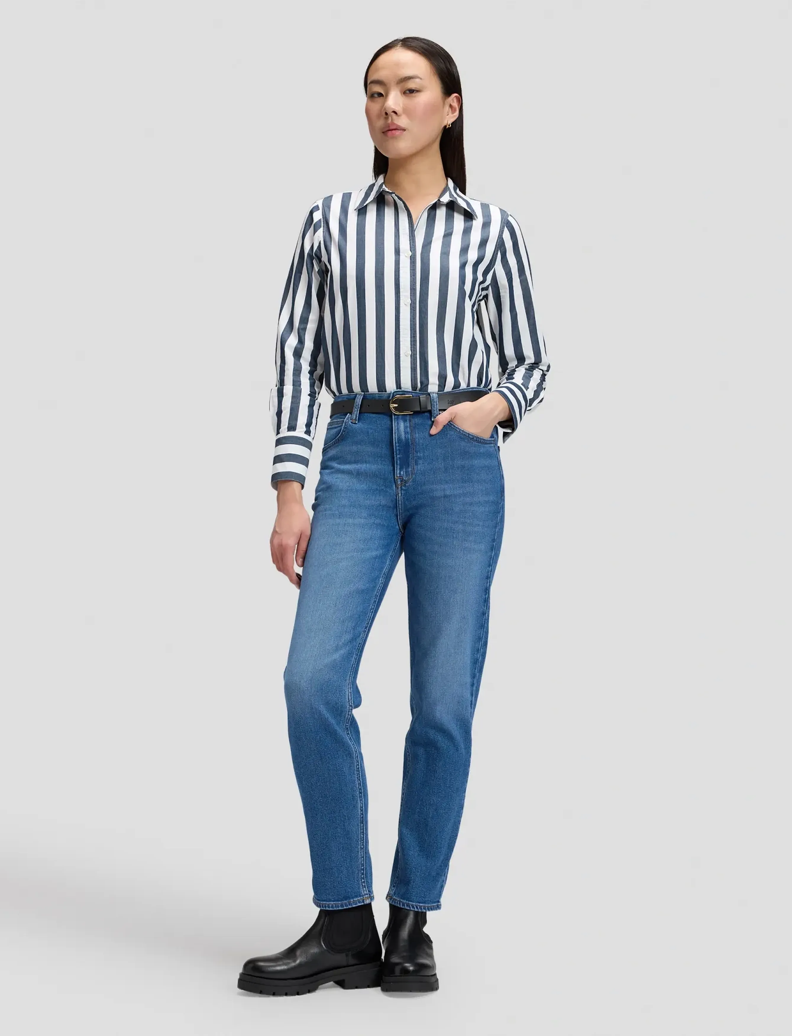 Lee Jeans - BASIC BELT - freizeitgürtel - black - 3