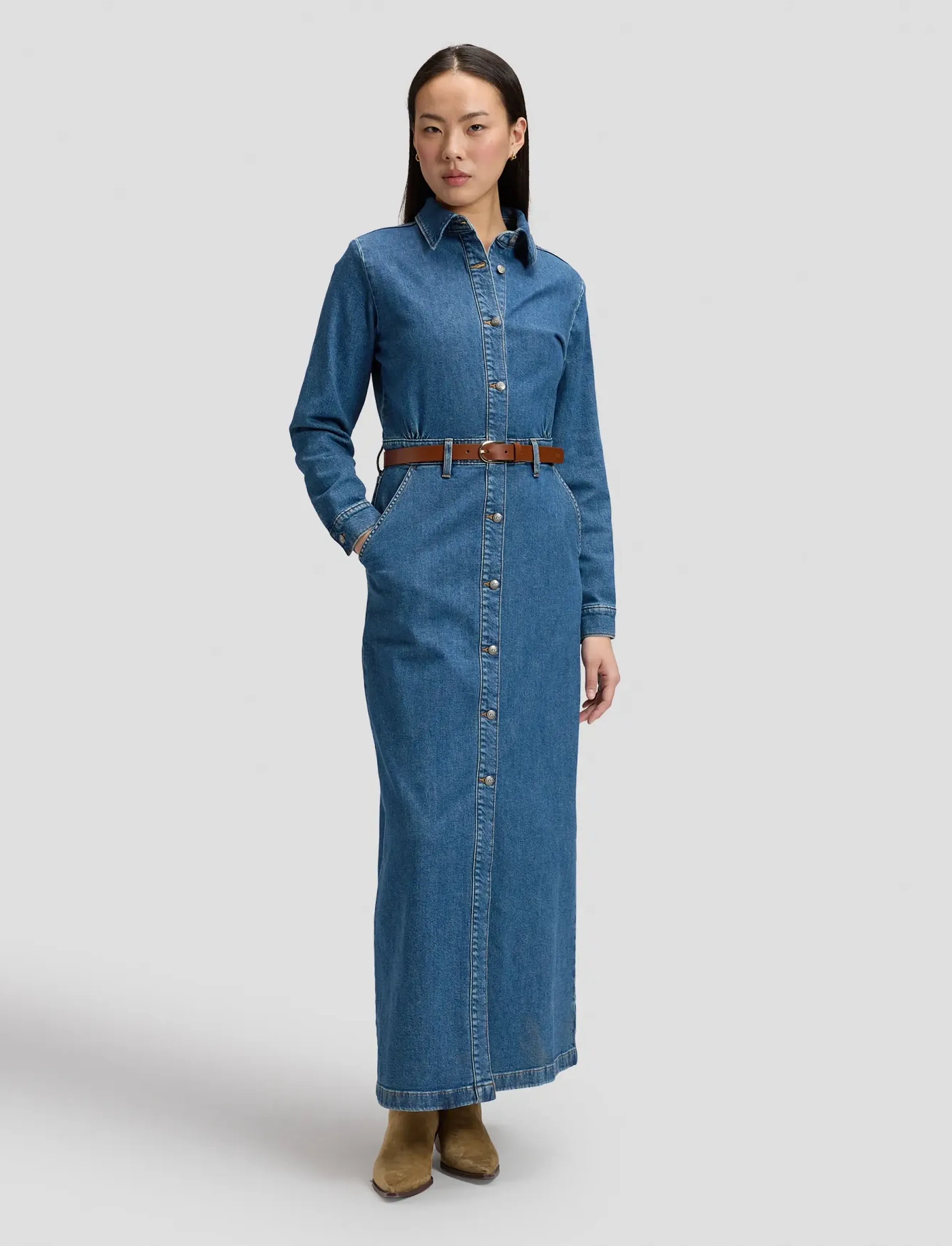 Lee Jeans - BASIC BELT - bælter - cognac - 2