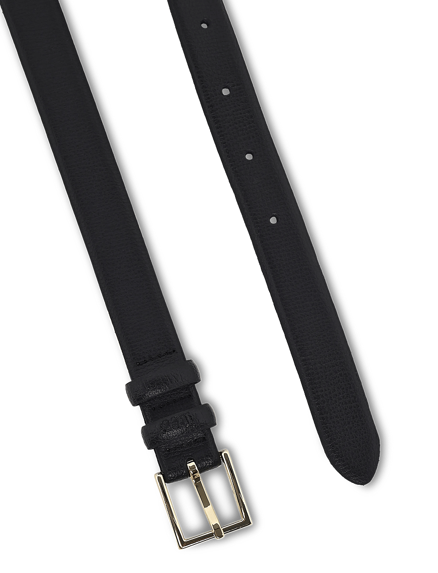 Lee Jeans - LEATHER BELT - ledergürtel - black - 2