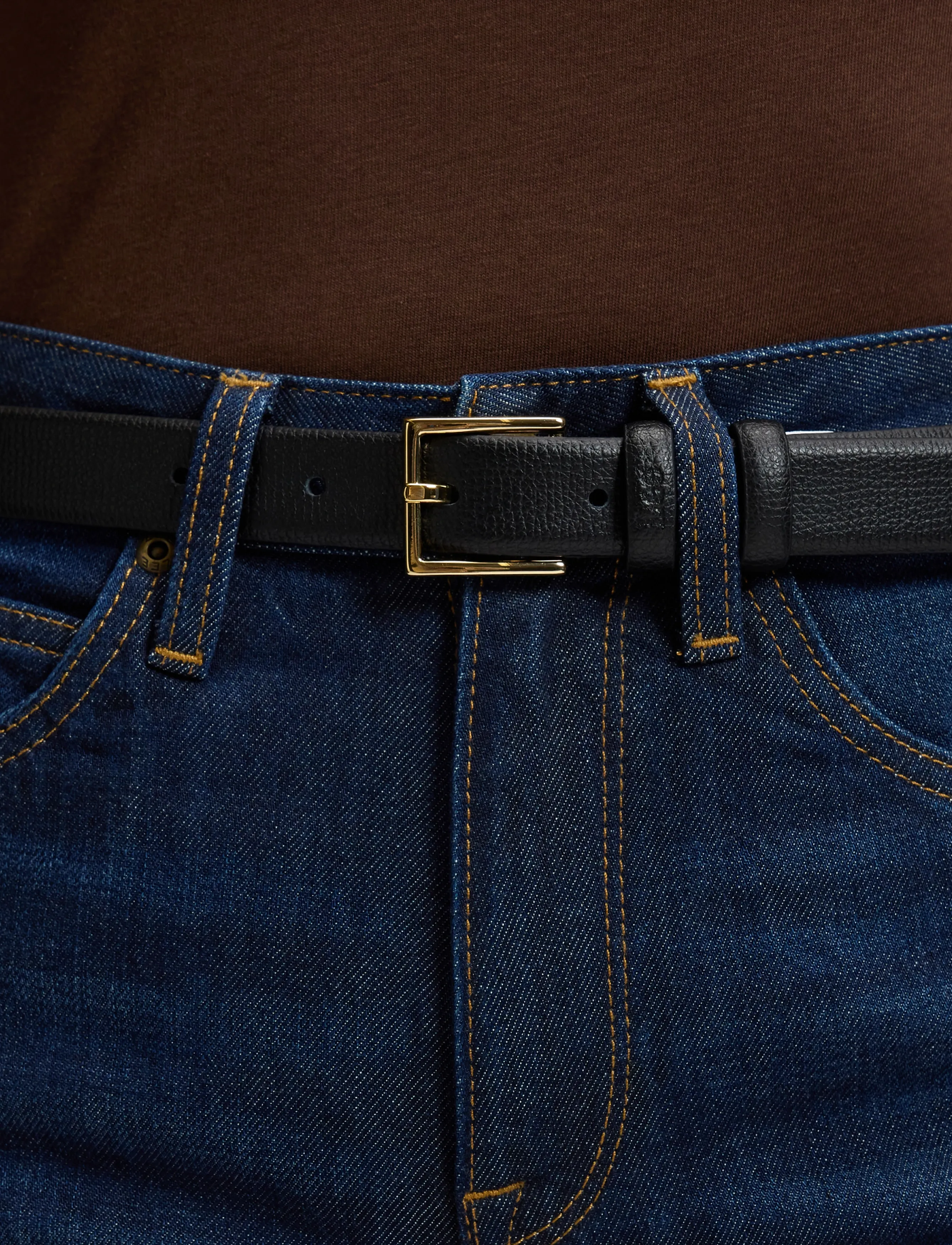 Lee Jeans - LEATHER BELT - black - 2