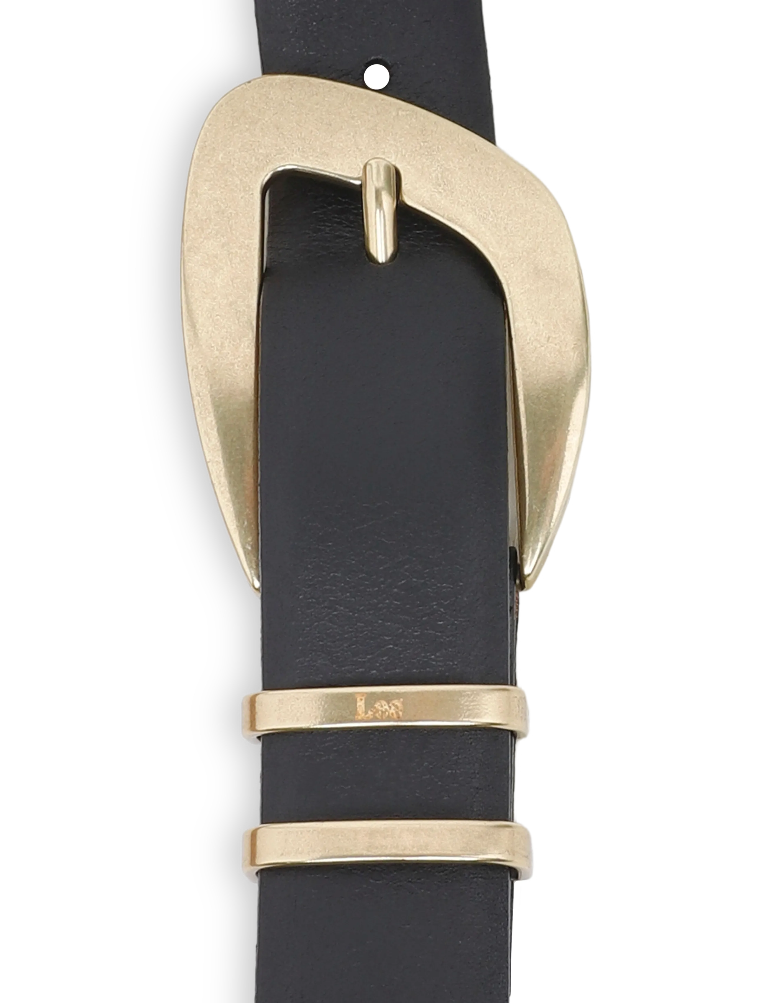 Lee Jeans - BIG BUCKLE BELT - nahkrihmad - black - 5