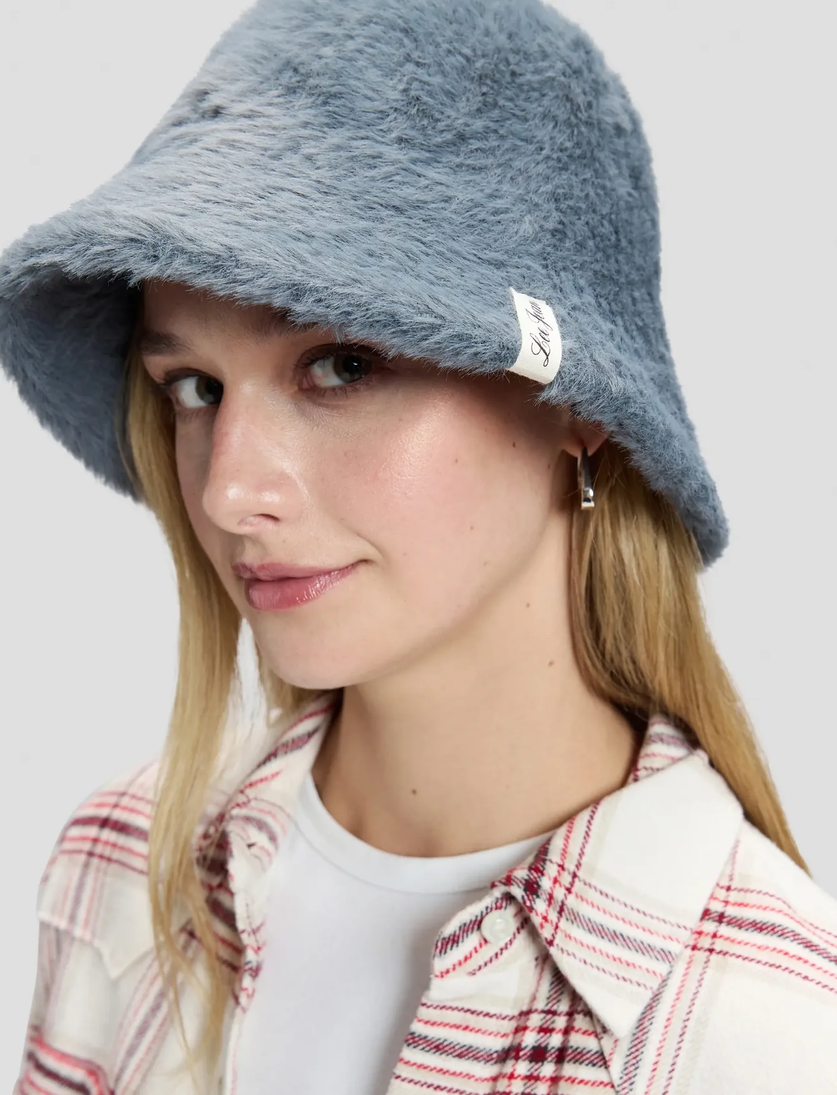 Lee Jeans Winter Hat, One Size x 00, Headwear, Grau - Bucket Hats, Frauen