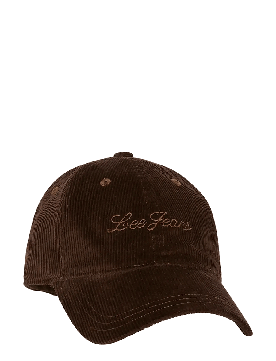 Lee Jeans - CORD LEE JEANS CAP - kappen - chocolate torte - 1