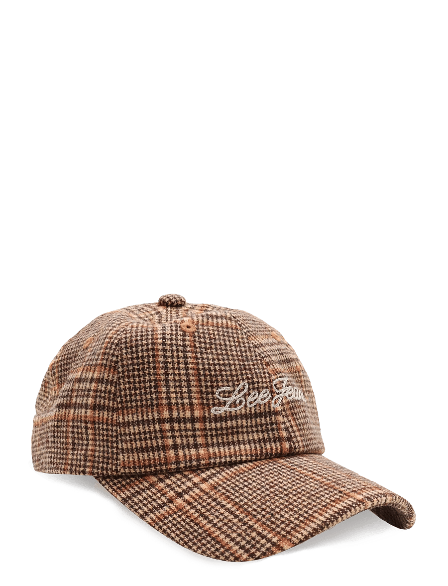 Lee Jeans - CHECK CAP - caps - chocolate torte - 1