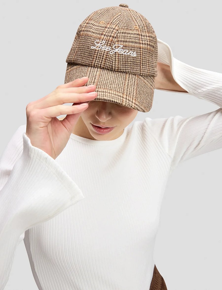 Lee Jeans - CHECK CAP - kappen - chocolate torte - 0