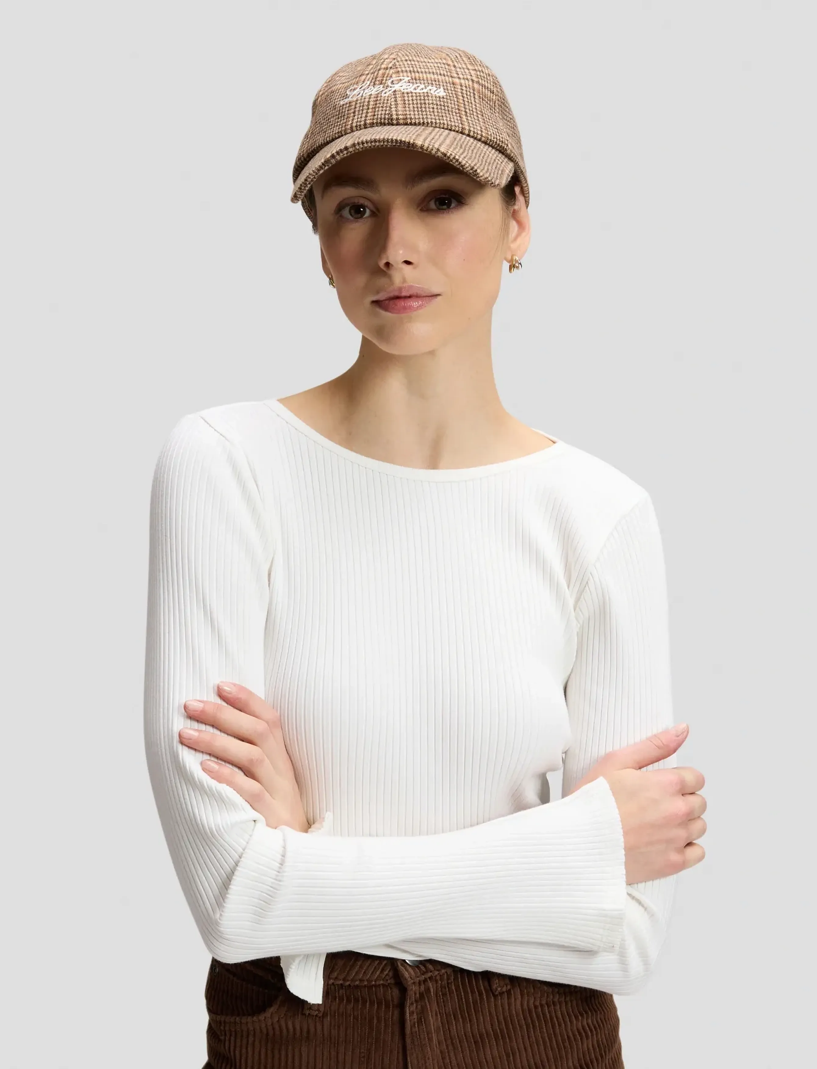 Lee Jeans - CHECK CAP - kappen - chocolate torte - 2