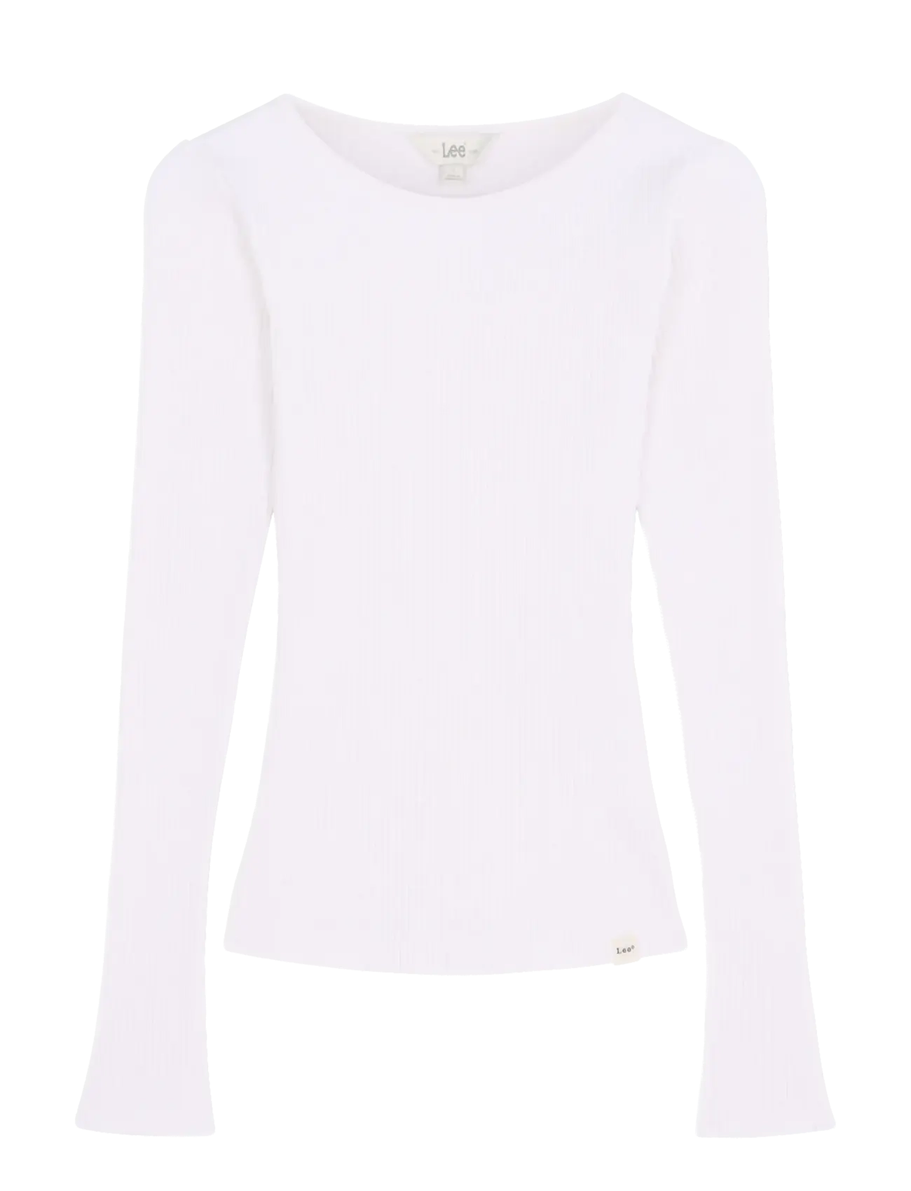 Slit Sleeve Rib Tee