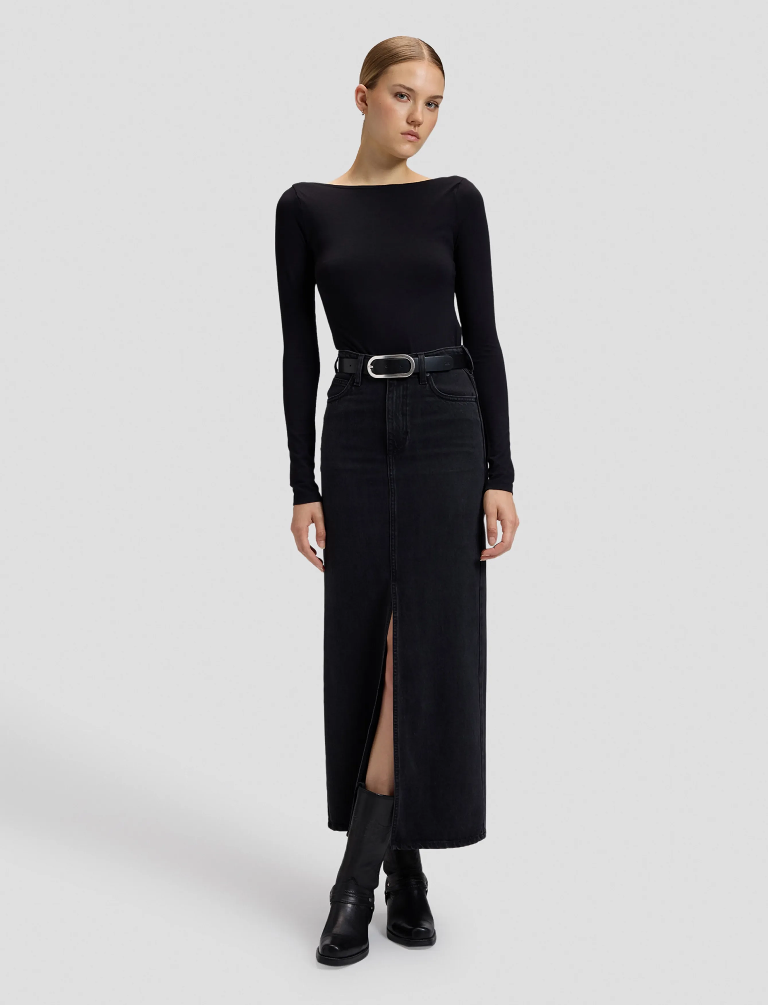 Lee Jeans - OPEN BACK BODYSUIT - black - 2