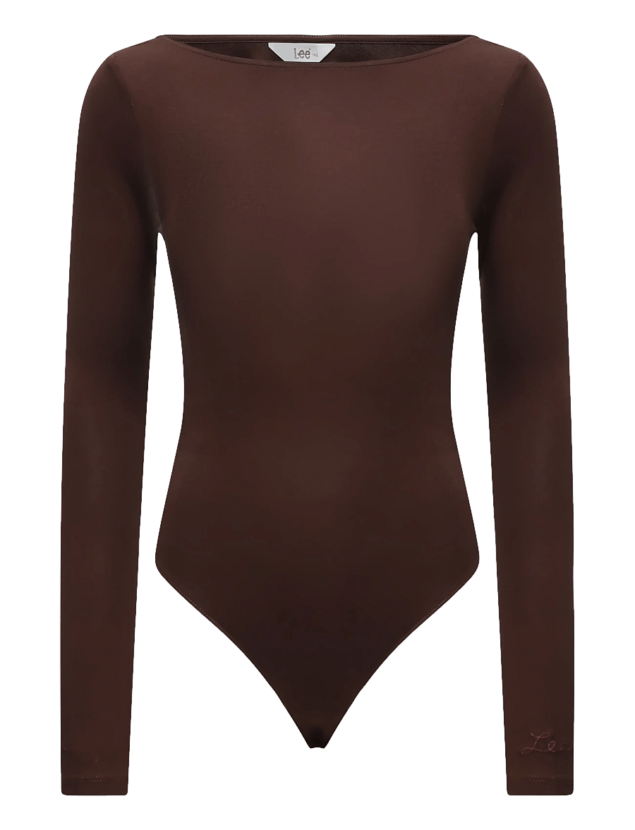 Lee Jeans - OPEN BACK BODYSUIT - bodies - shaved chocolate - 1