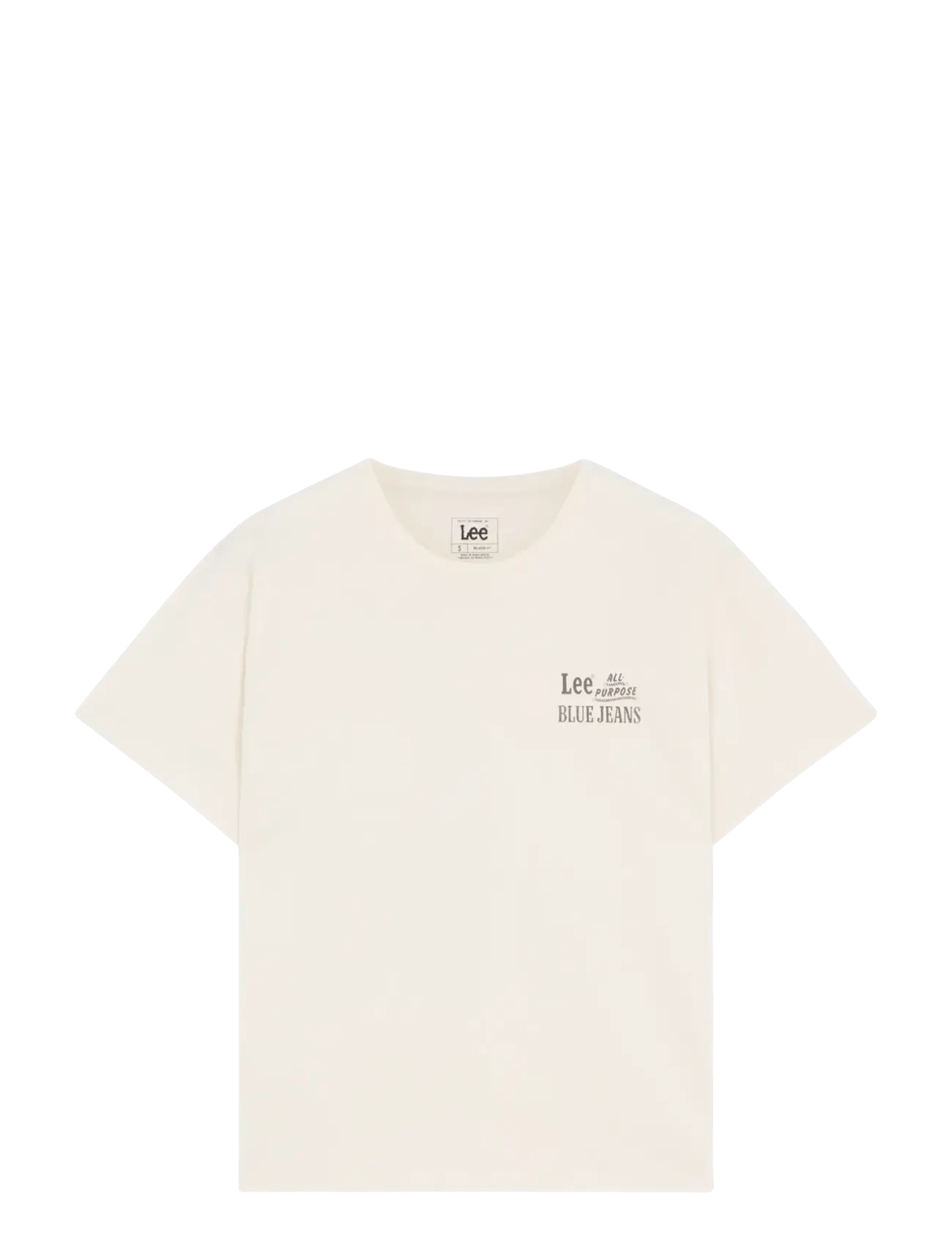 Lee Jeans - BLUE JEANS TEE - t-shirts - ecru - 1