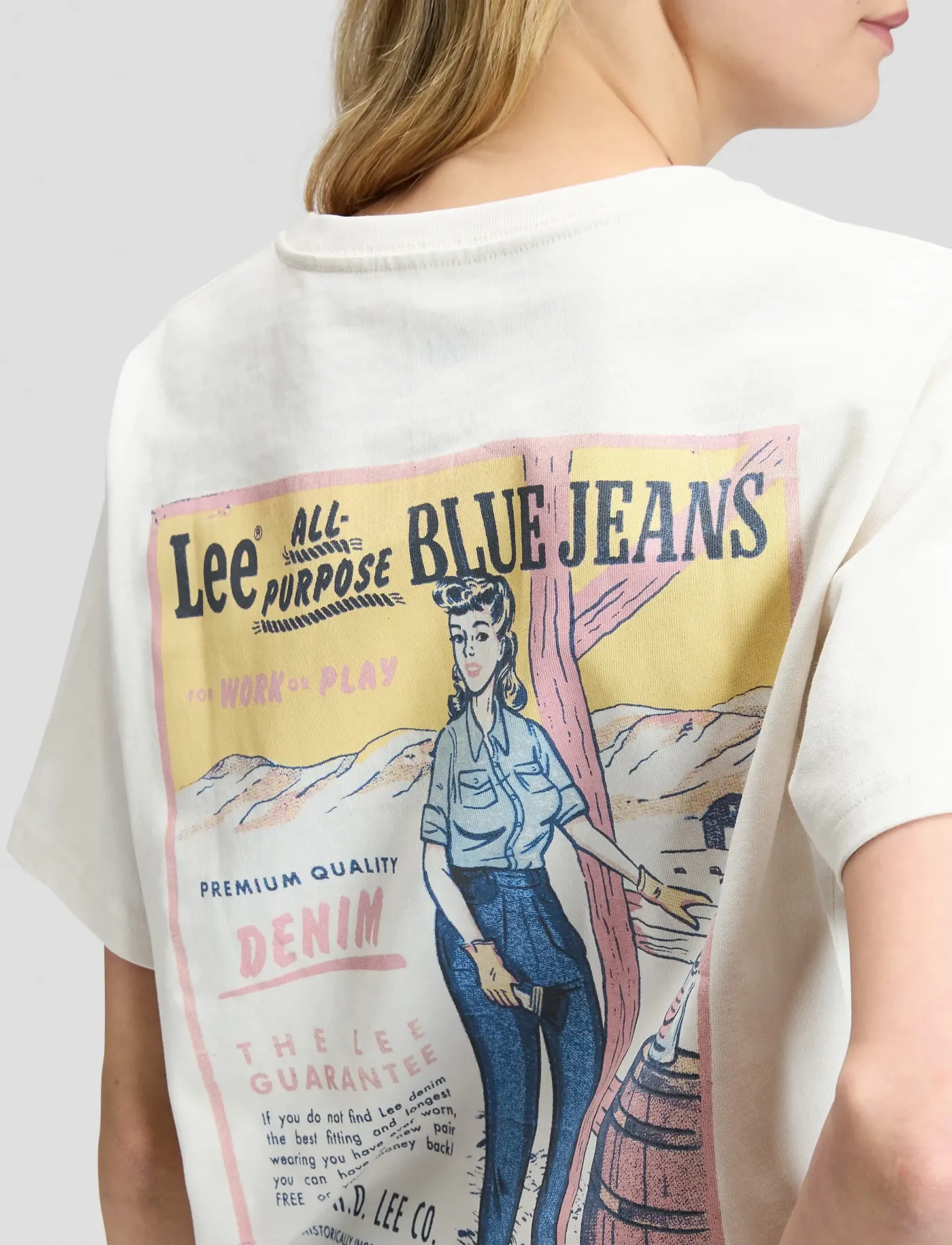 Lee Jeans Blue Jeans Tee dam – bild 5
