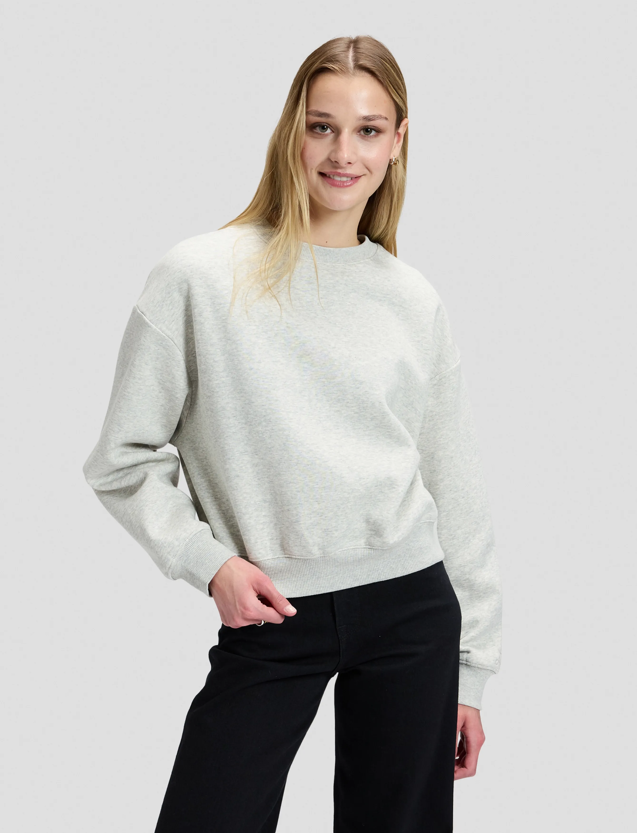 Lee Jeans Core Sws, L x 00, Knitwear, Grau - Jumpers, Frauen