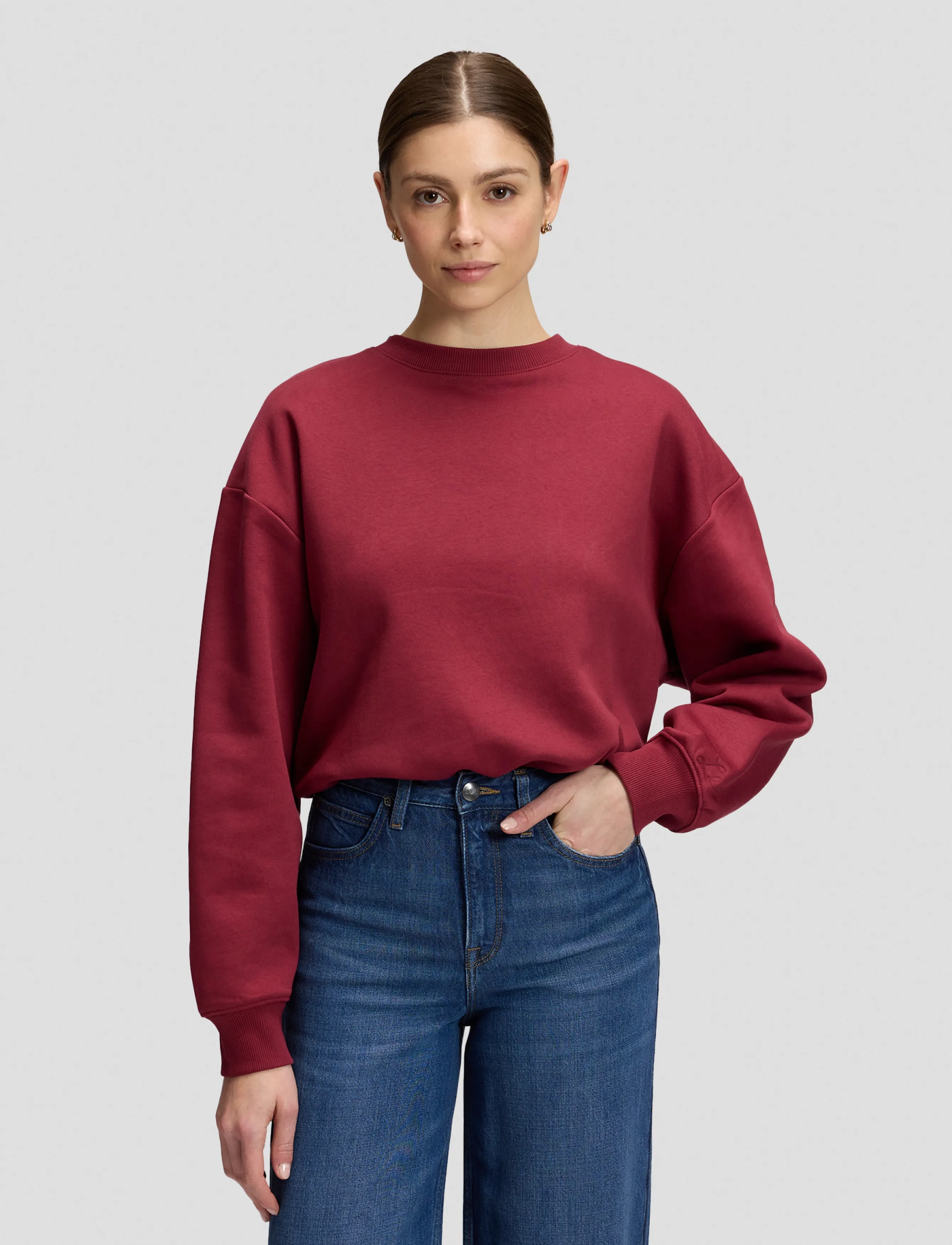 Lee Jeans Core Sws, S x 00, Knitwear, Rot - Jumpers, Frauen