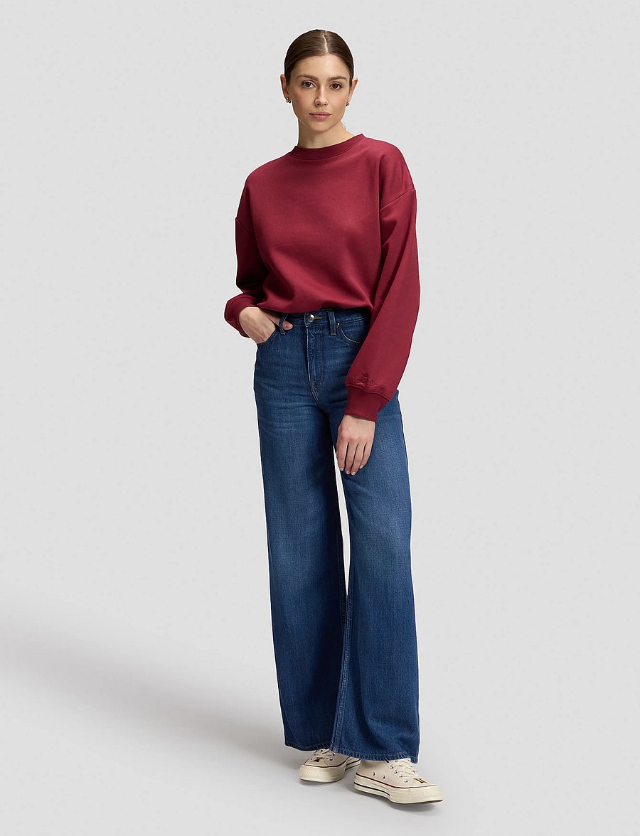 Lee Jeans - CORE SWS - kampsunid - tibetan red - 2