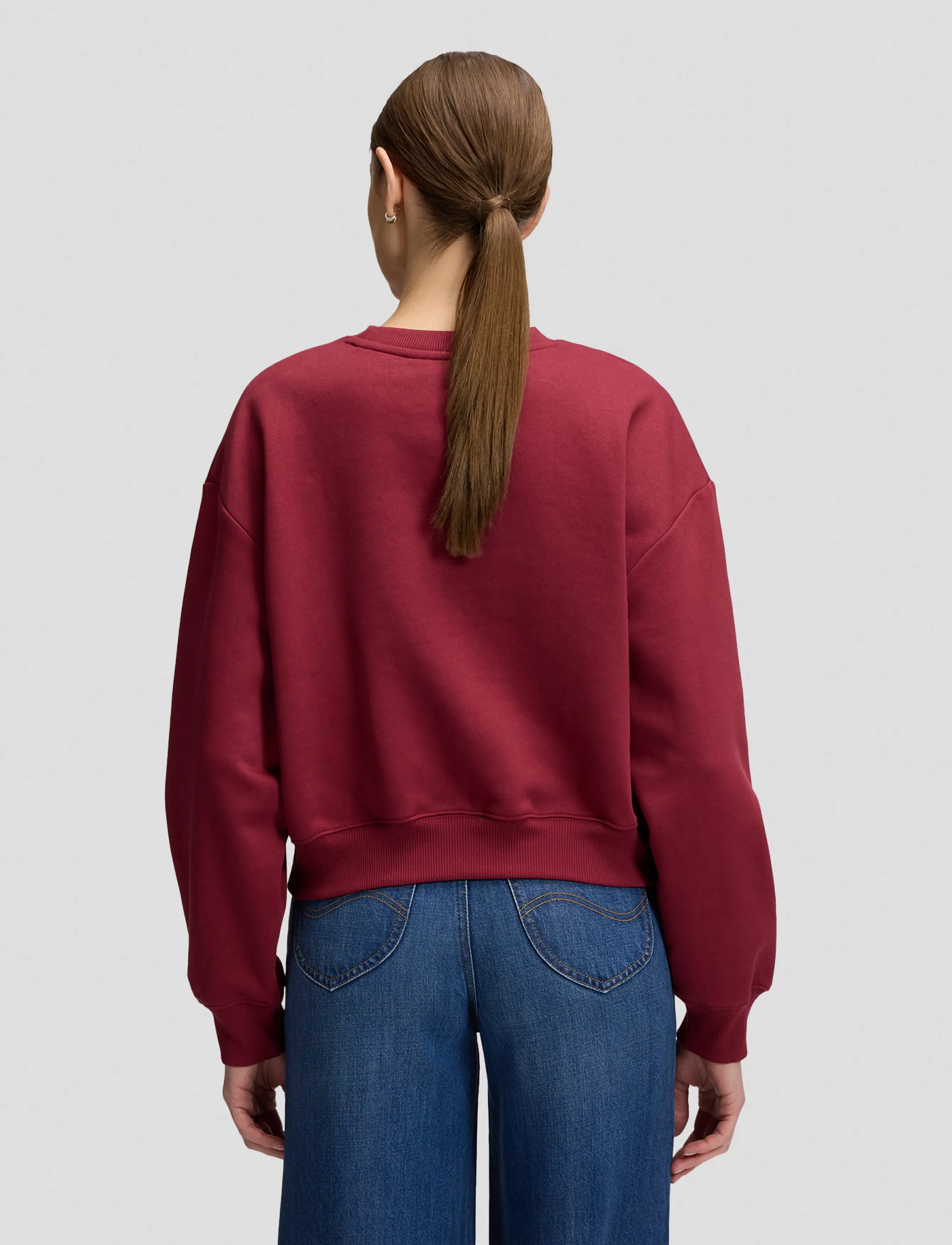 Lee Jeans - CORE SWS - kampsunid - tibetan red - 3