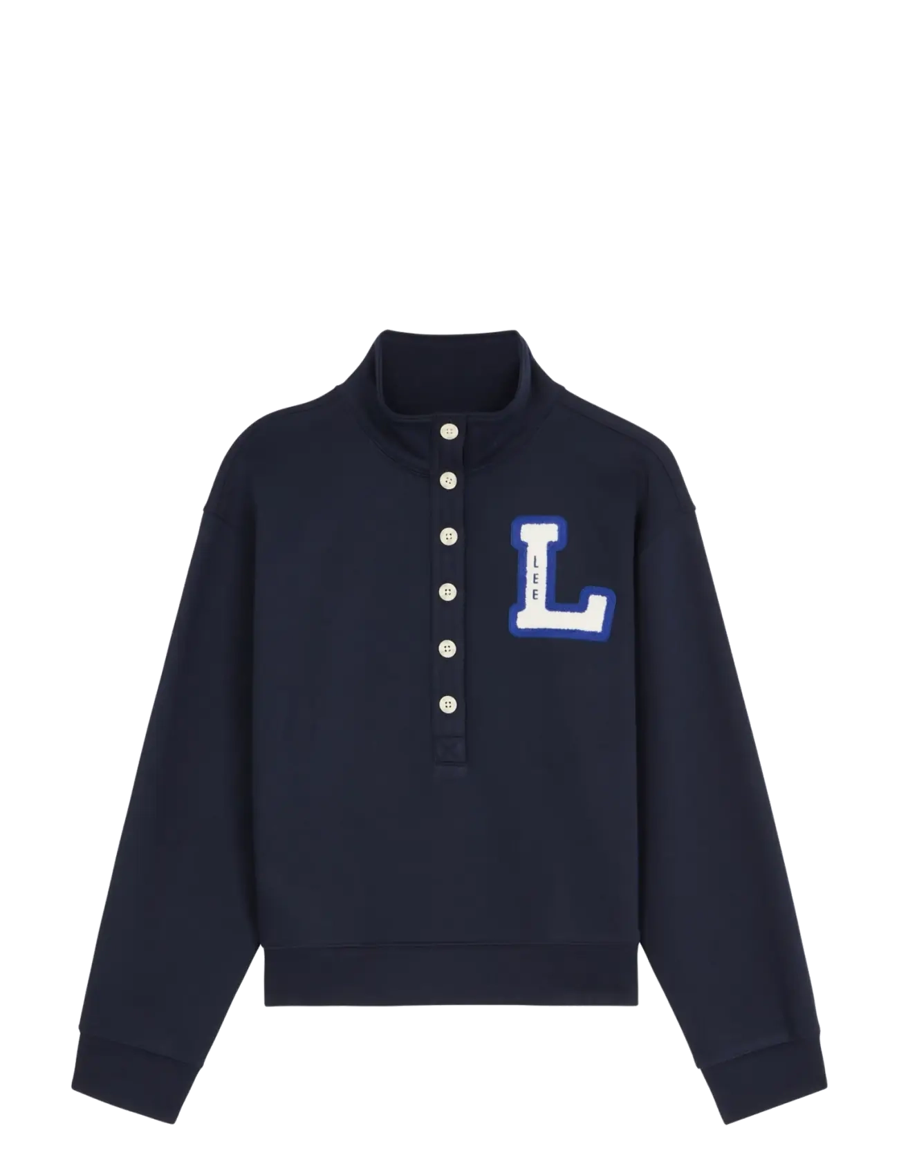 Lee Jeans - POPOVER SWEATSHIRT - rivet navy - 1
