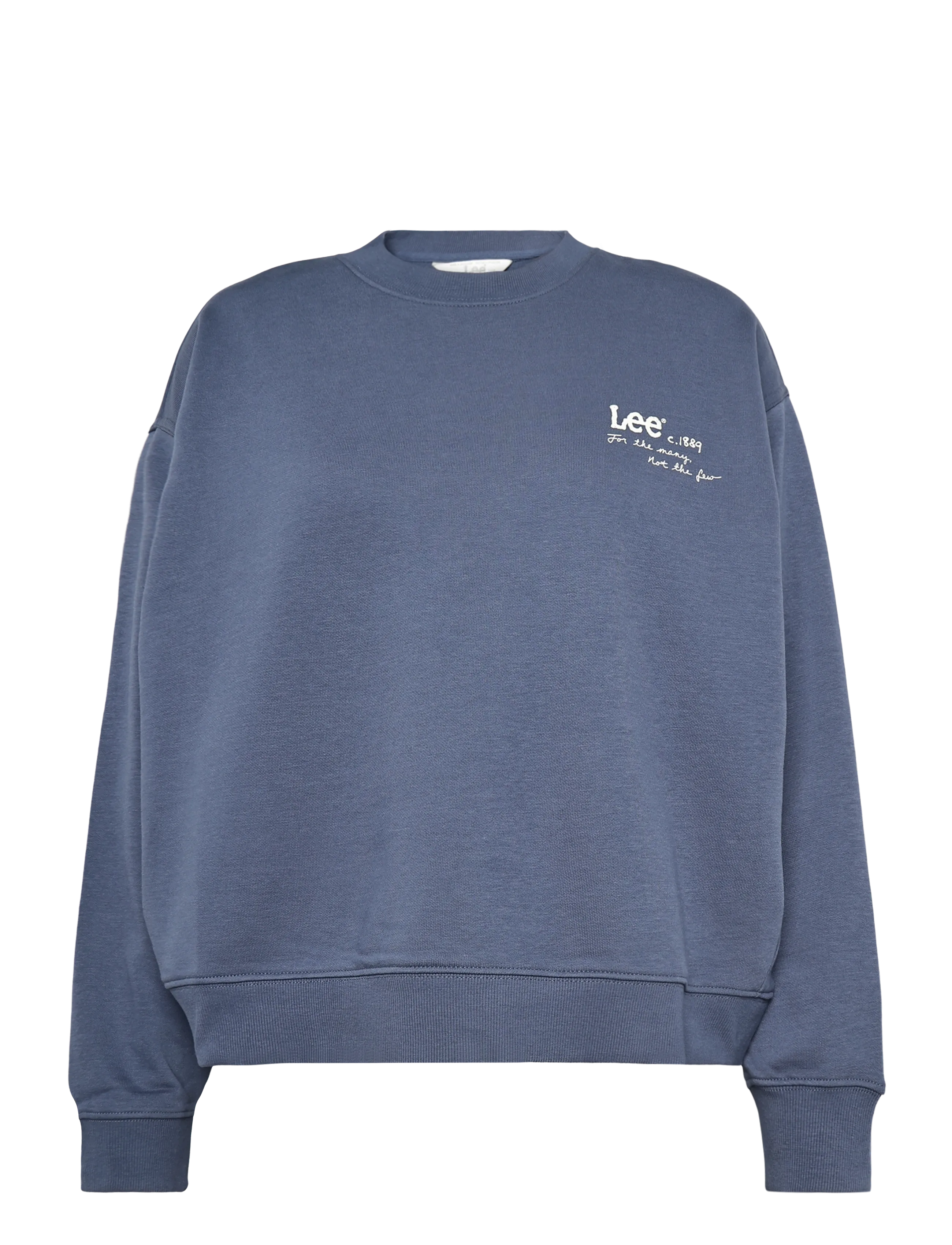 Lee Jeans LOGO CREW SWS - Sweatshirts - ACADEMY BLUE / navy