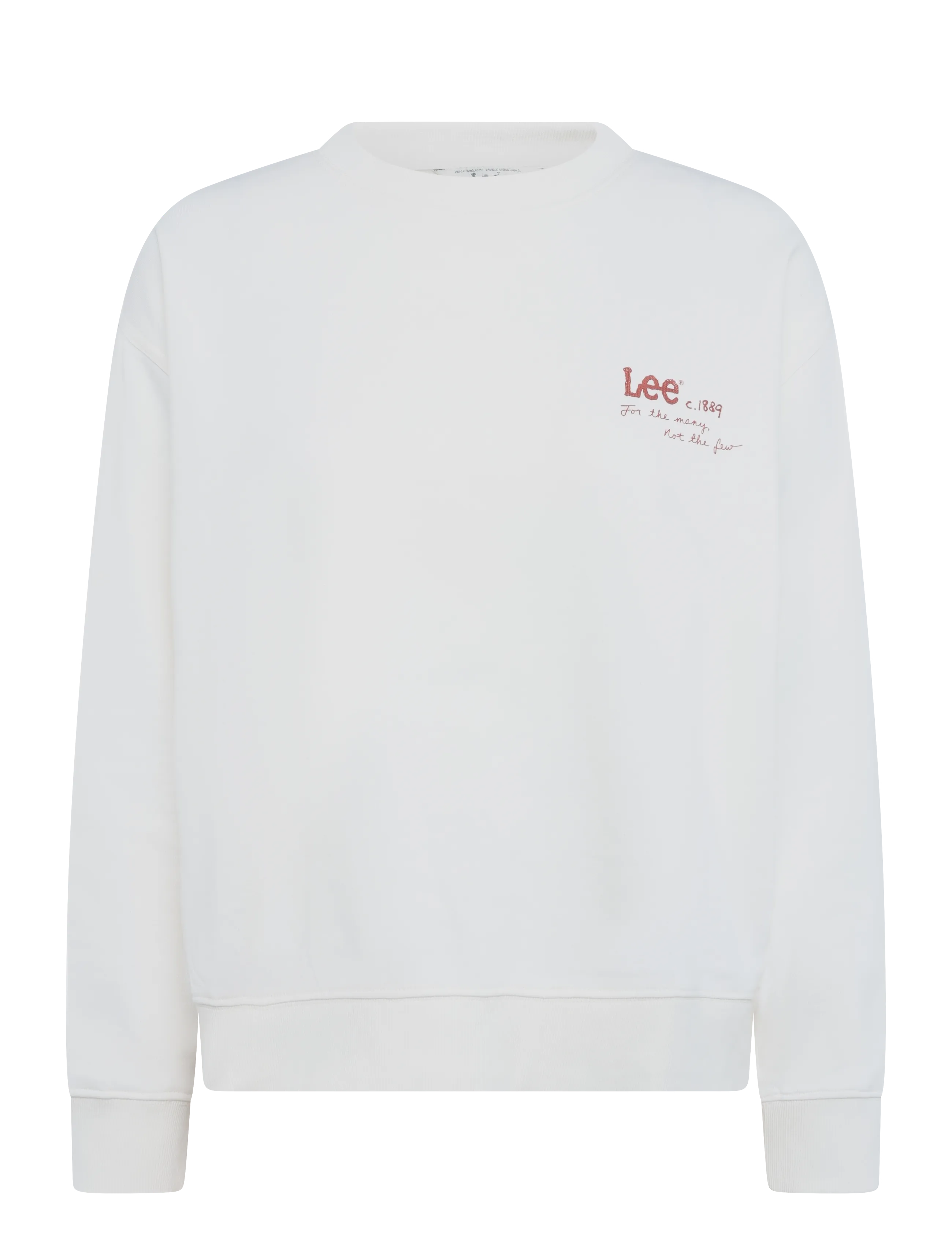 Lee Jeans LOGO CREW SWS - Sweatshirts - ECRU / cream