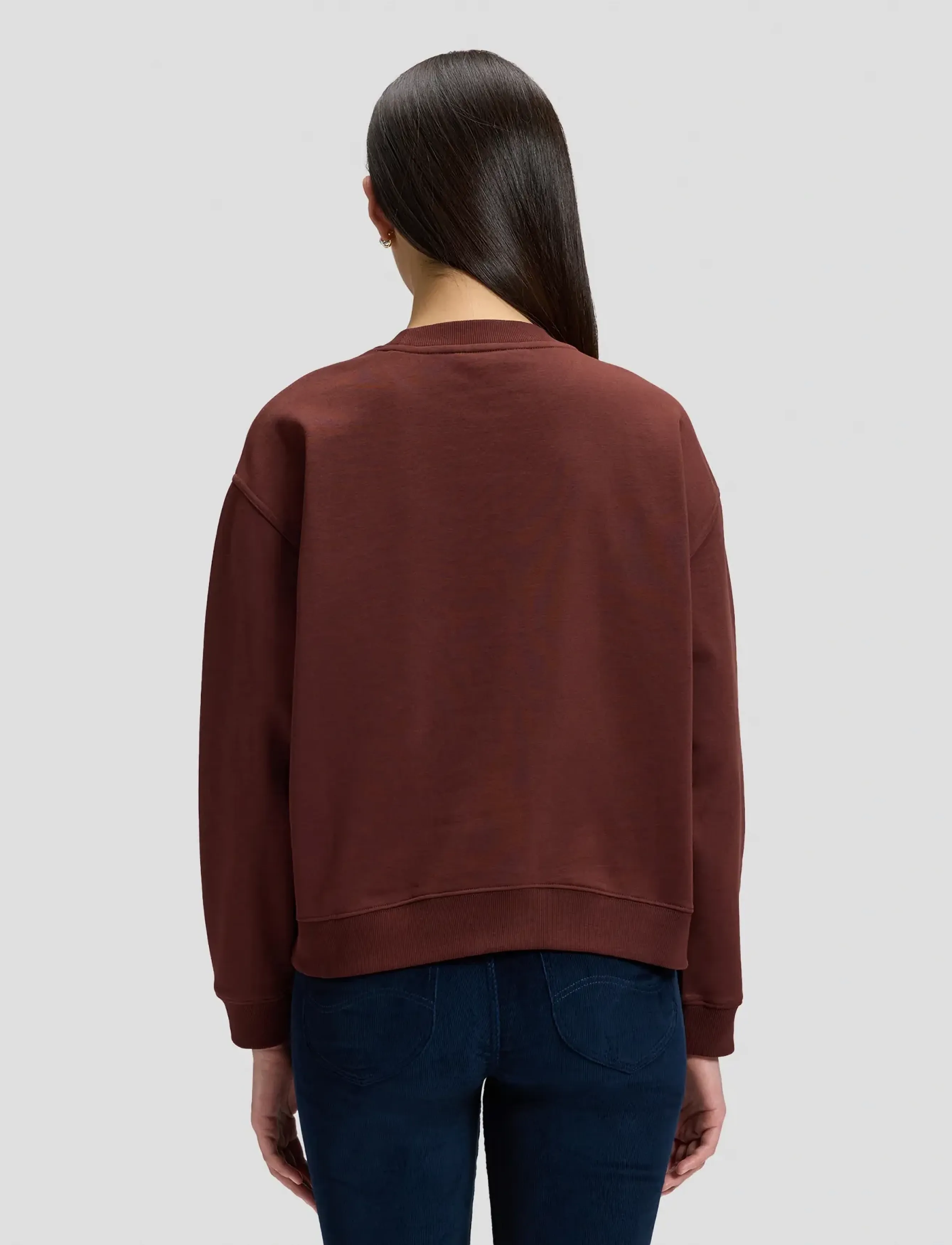 Lee Jeans - LOGO CREW SWS - sweatshirts - velvet beet - 2