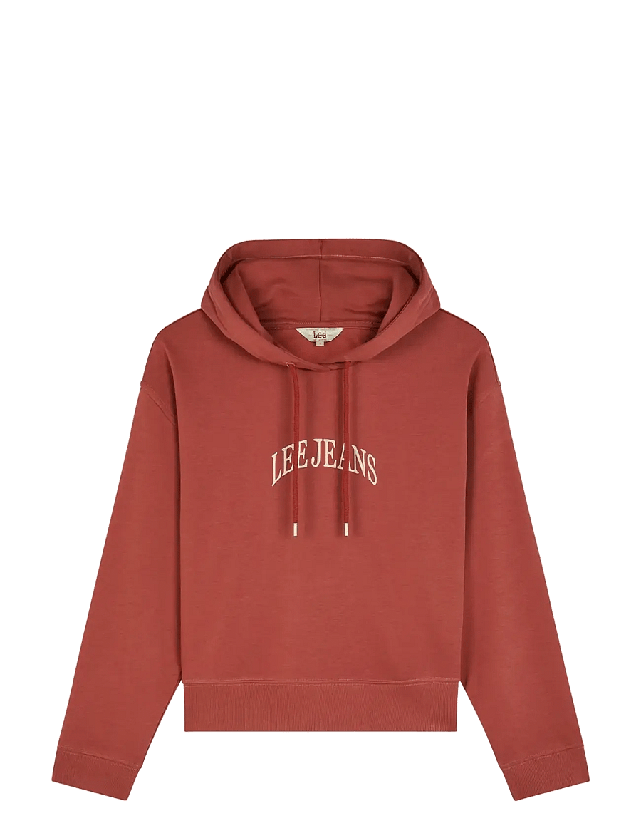Lee Jeans - HOODIE WITH LOGO - kapuzenpullover - cosme pink - 1