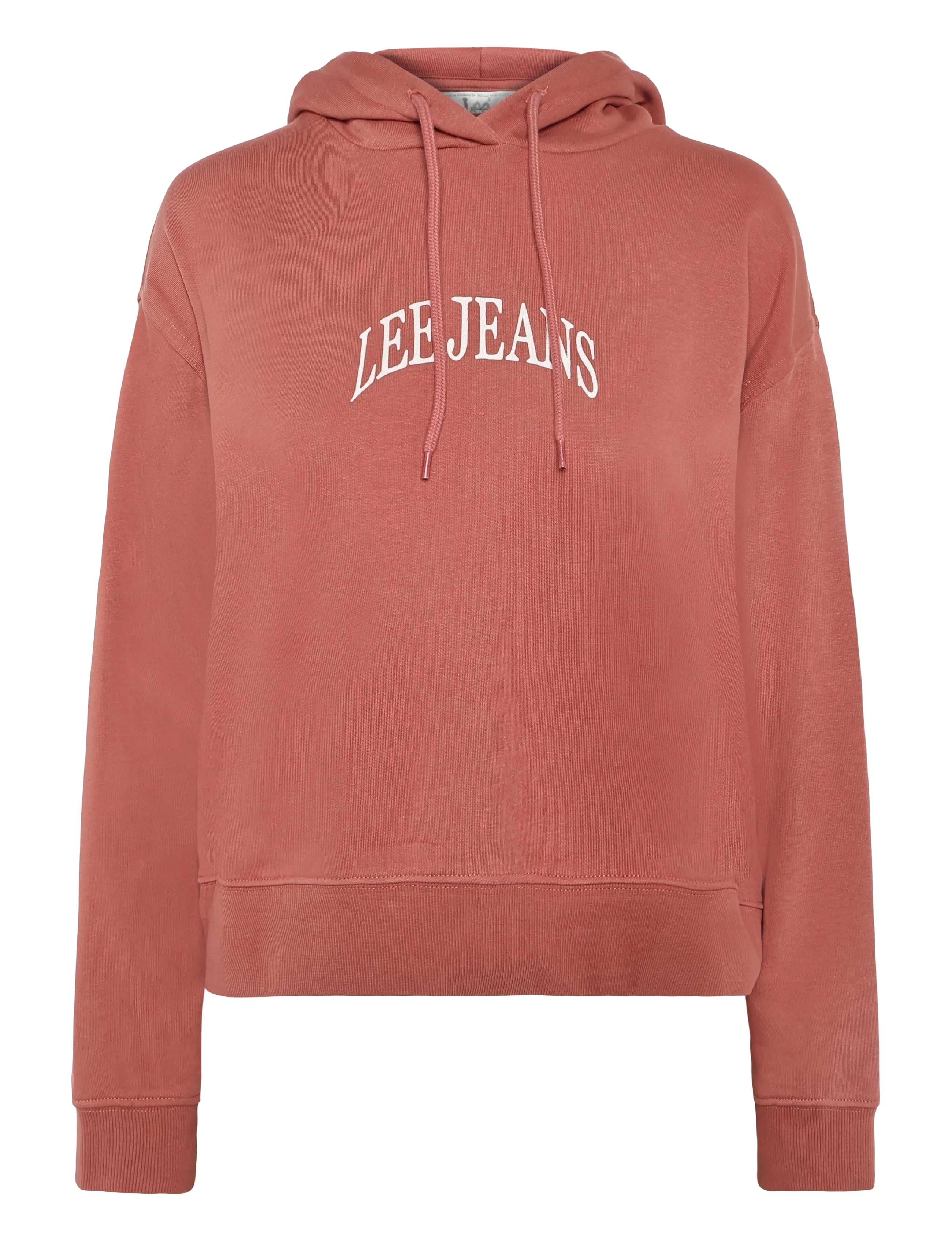 Lee Jeans HOODIE WITH LOGO - Sweatshirts - COSME PINK / pink/rose