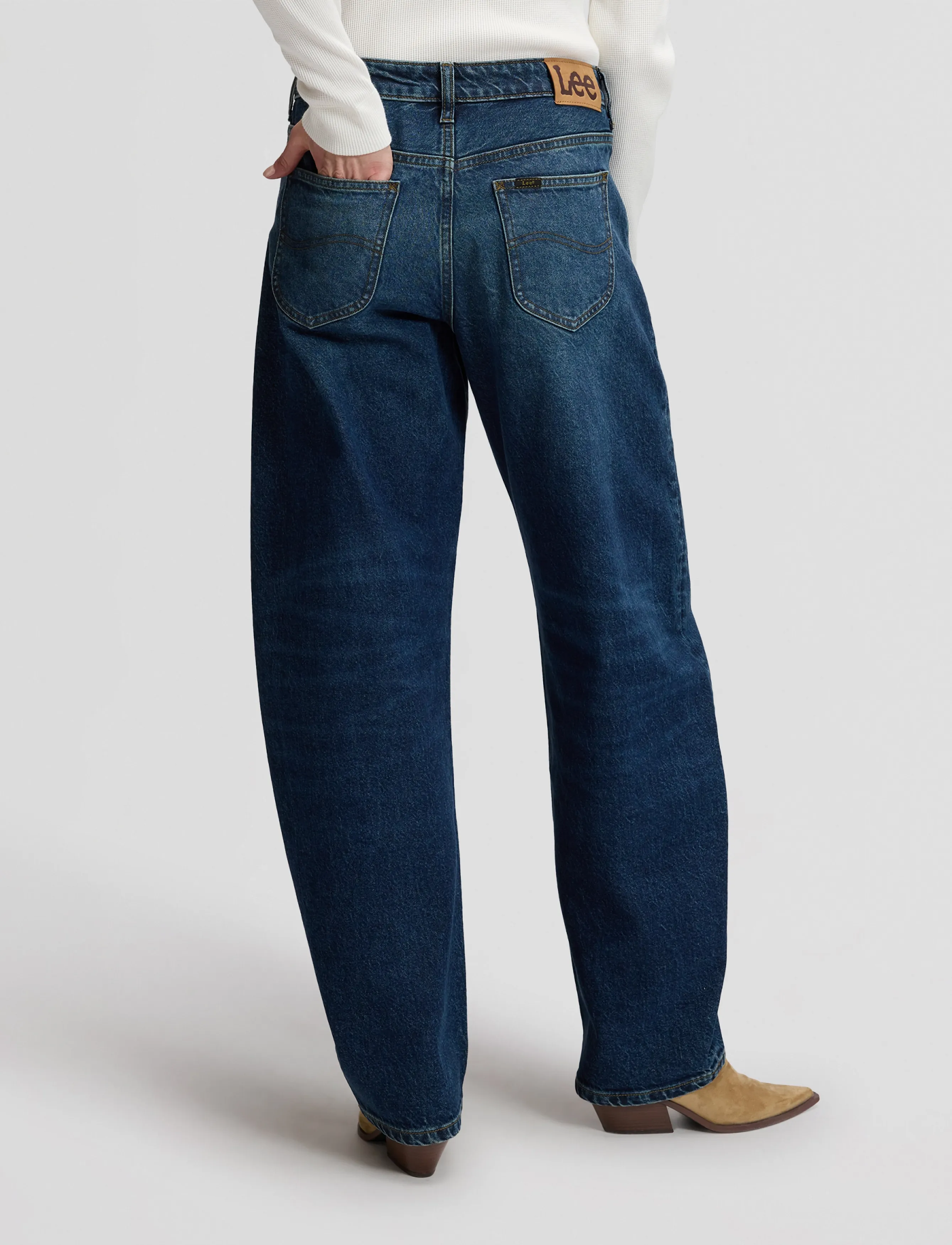 Lee Jeans - BALLOON PANT - barrel jeans - give me the blues - 3