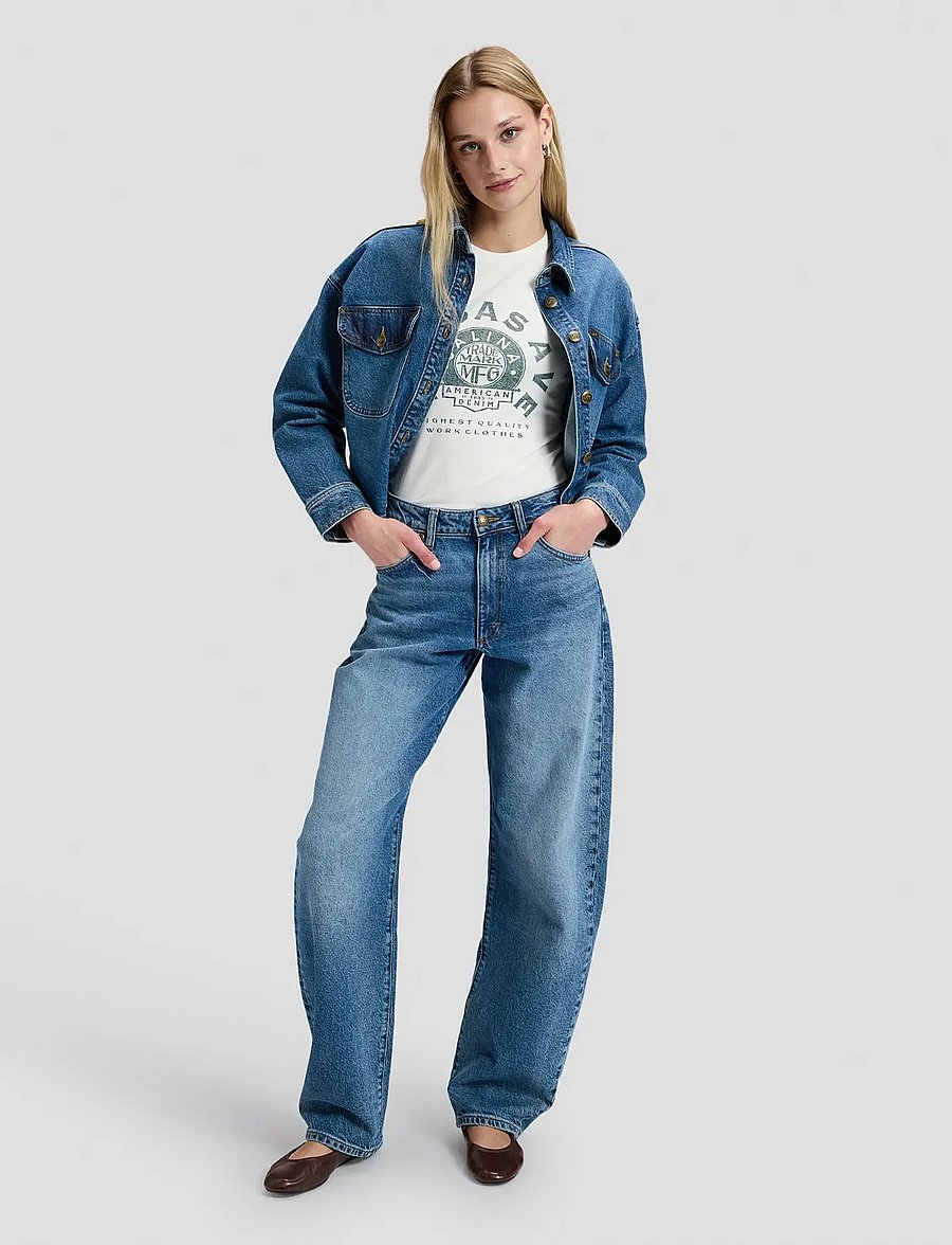 Lee Jeans - BALLOON PANT - barrel jeans - vintage blues - 2