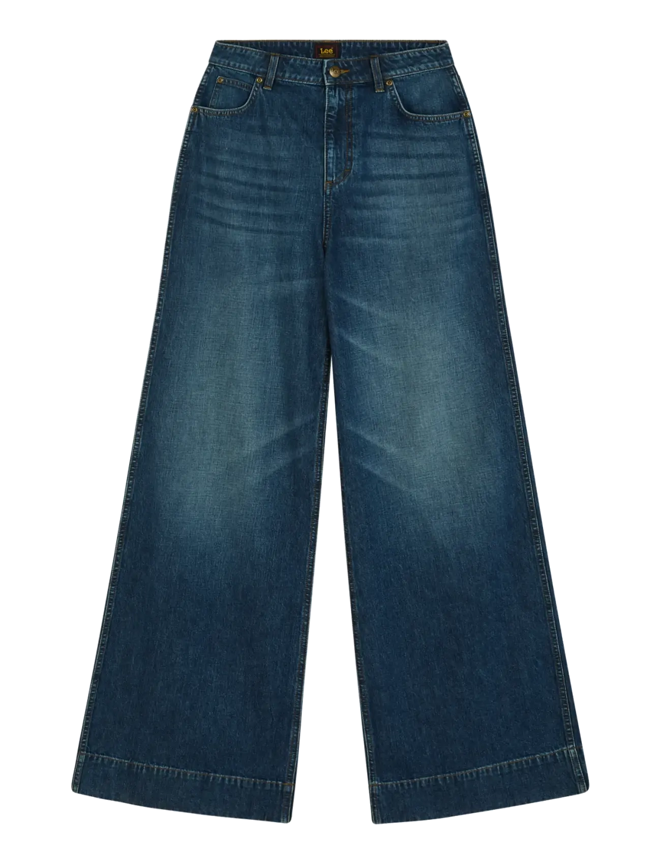 Lee Jeans - EXTREME STELLA - hosen mit weitem bein - brash blue - 1