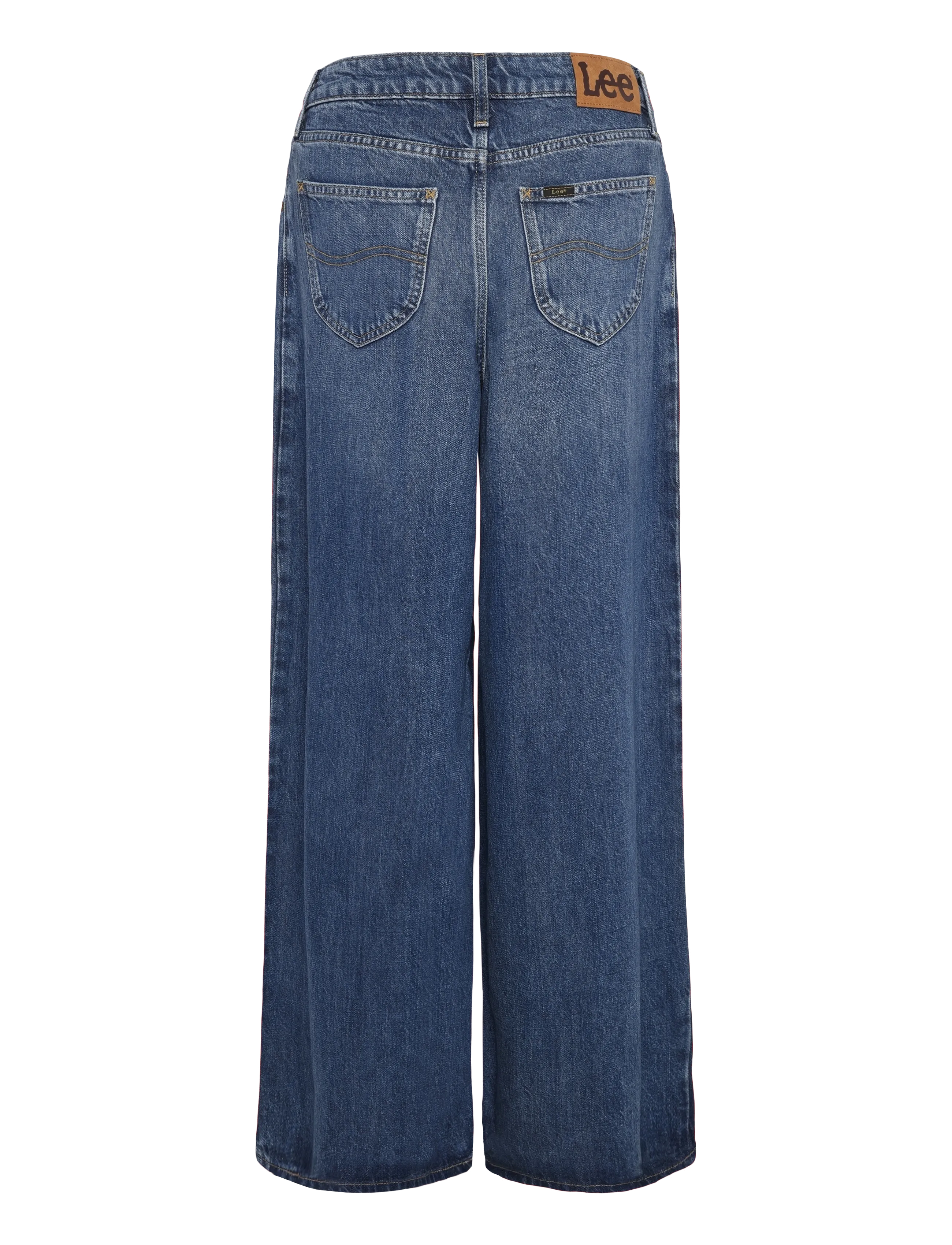 Lee Jeans - PLEATED JEAN - hosen mit weitem bein - fresh blanket - 2