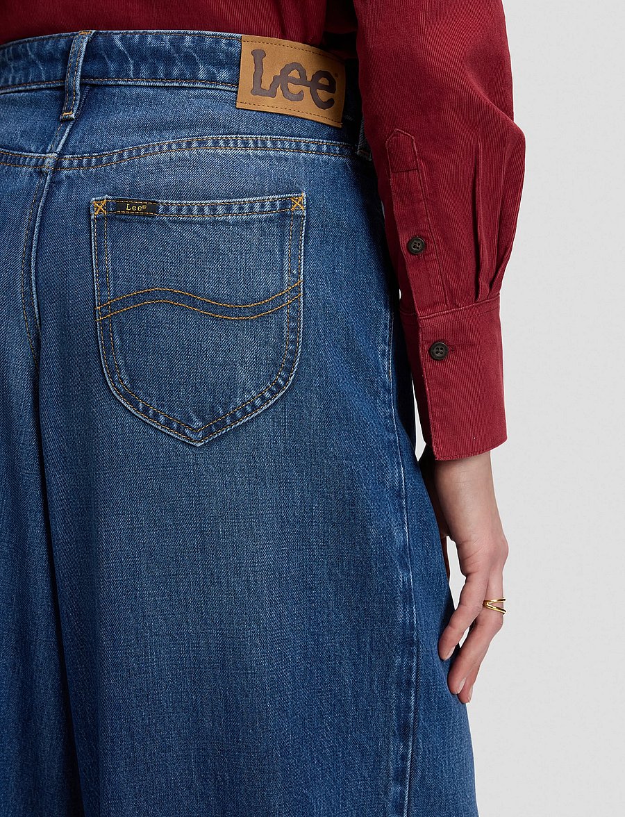 Lee Jeans - PLEATED JEAN - fresh blanket - 5