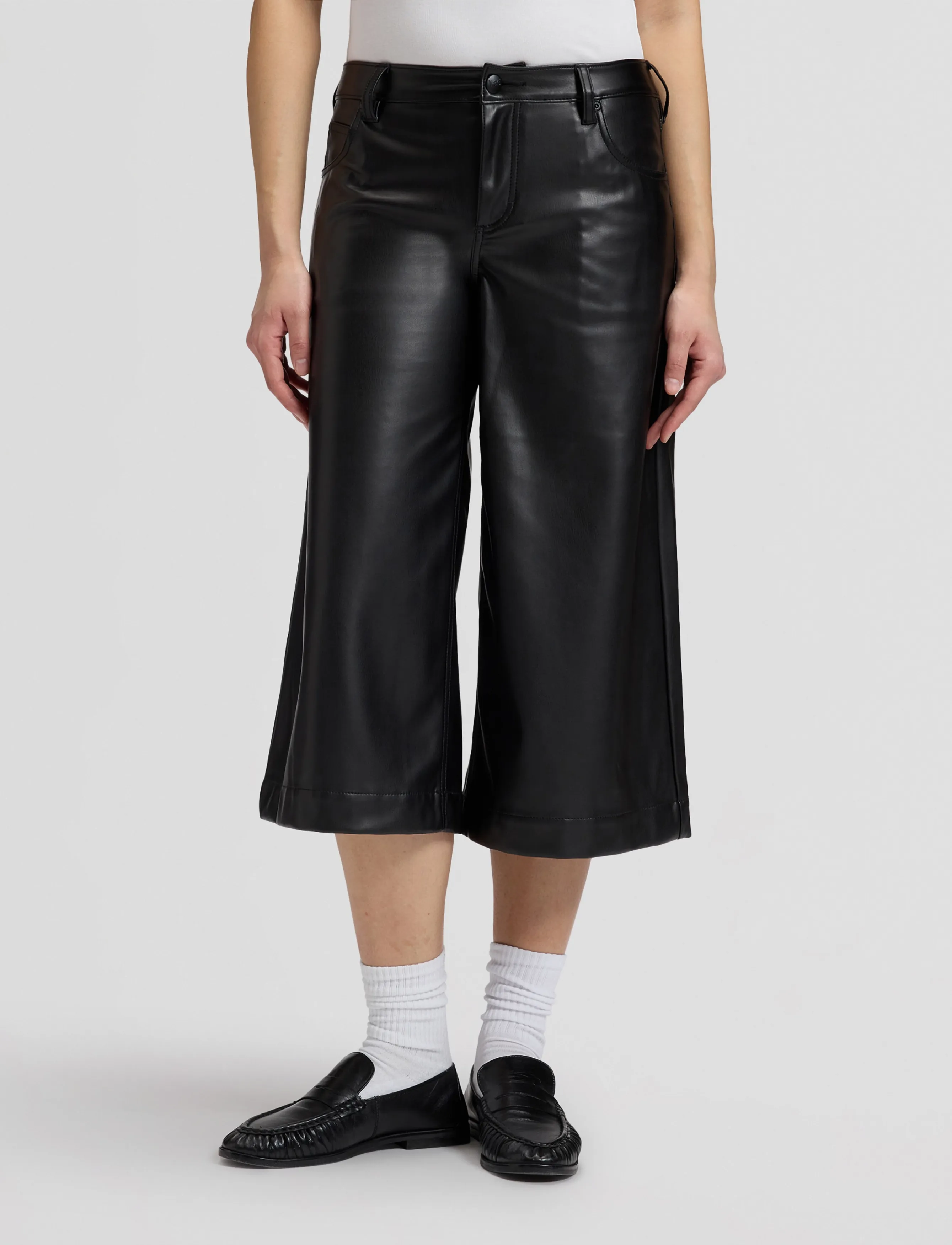 Lee Jeans Culotte, Damen, Denim Culottes, Schwarz, Gr.32 x 00