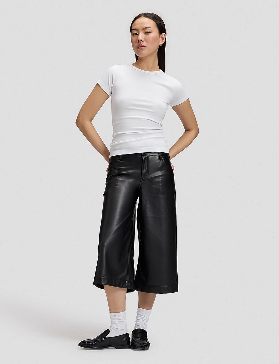 Lee Jeans - CULOTTE - culottes - black - 2