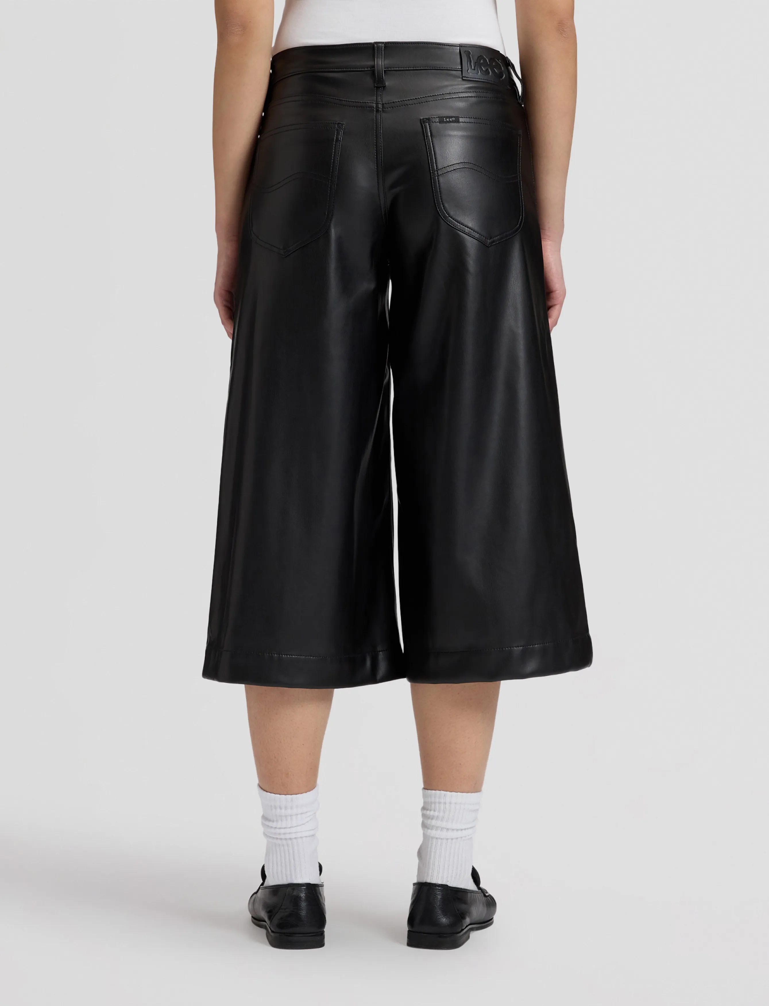 Lee Jeans - CULOTTE - culottes - black - 3