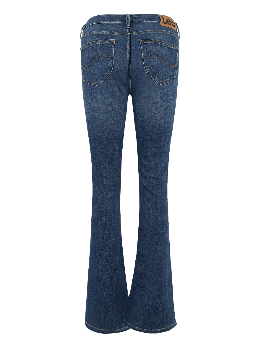 Lee Jeans - 70S BREESE BOOT - utsvängda jeans - mid voyage - 2