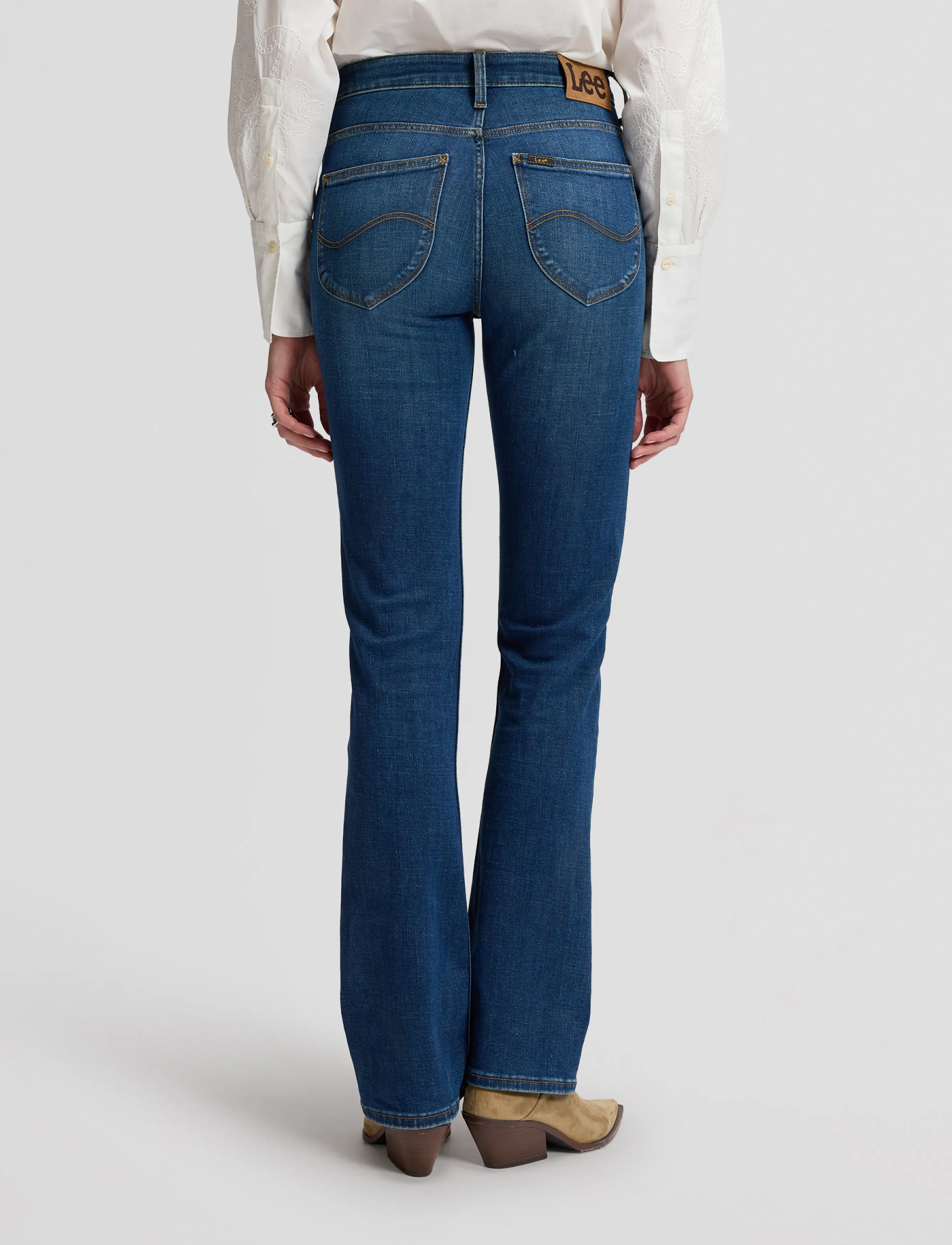 Lee Jeans - 70S BREESE BOOT - alt laiad teksad - mid voyage - 3