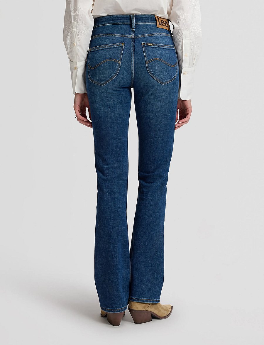 Lee Jeans - 70S BREESE BOOT - alt laiad teksad - mid voyage - 3