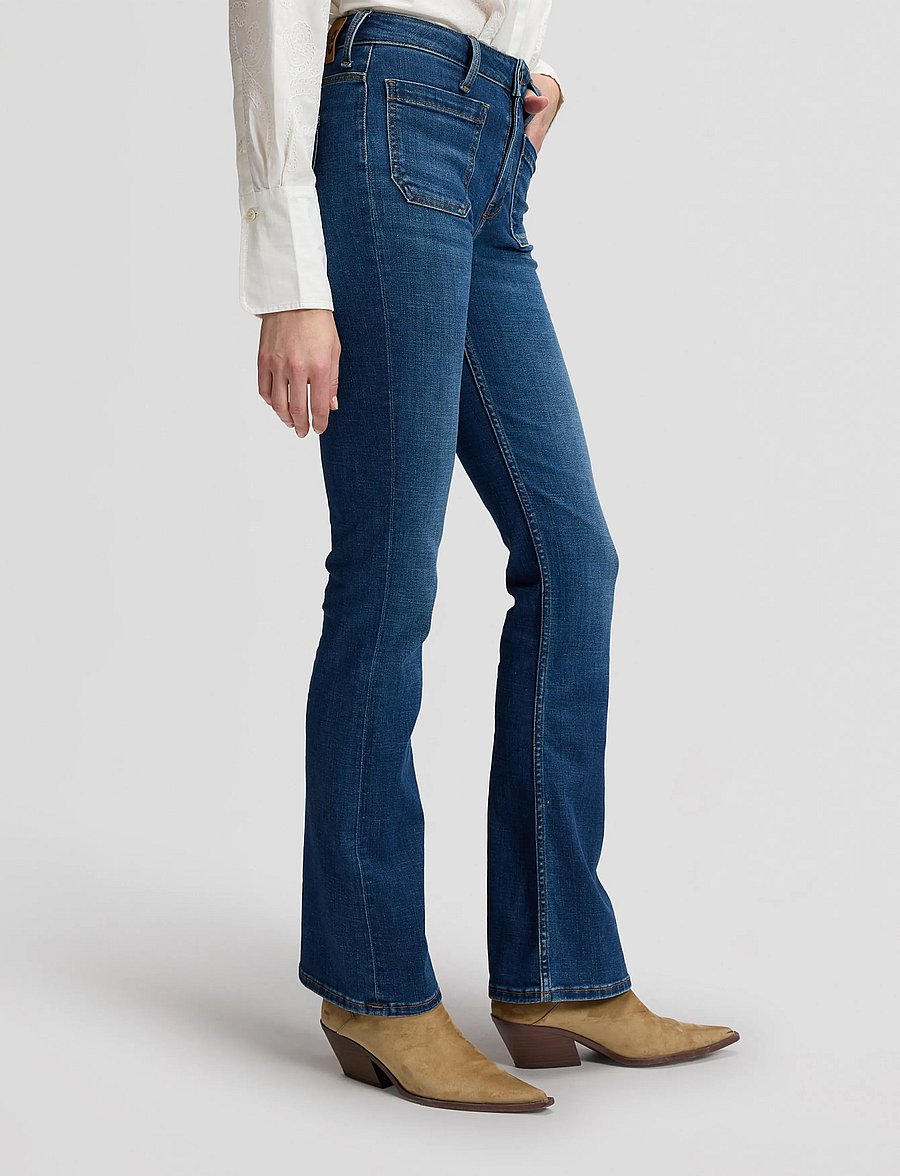 Lee Jeans - 70S BREESE BOOT - alt laiad teksad - mid voyage - 4