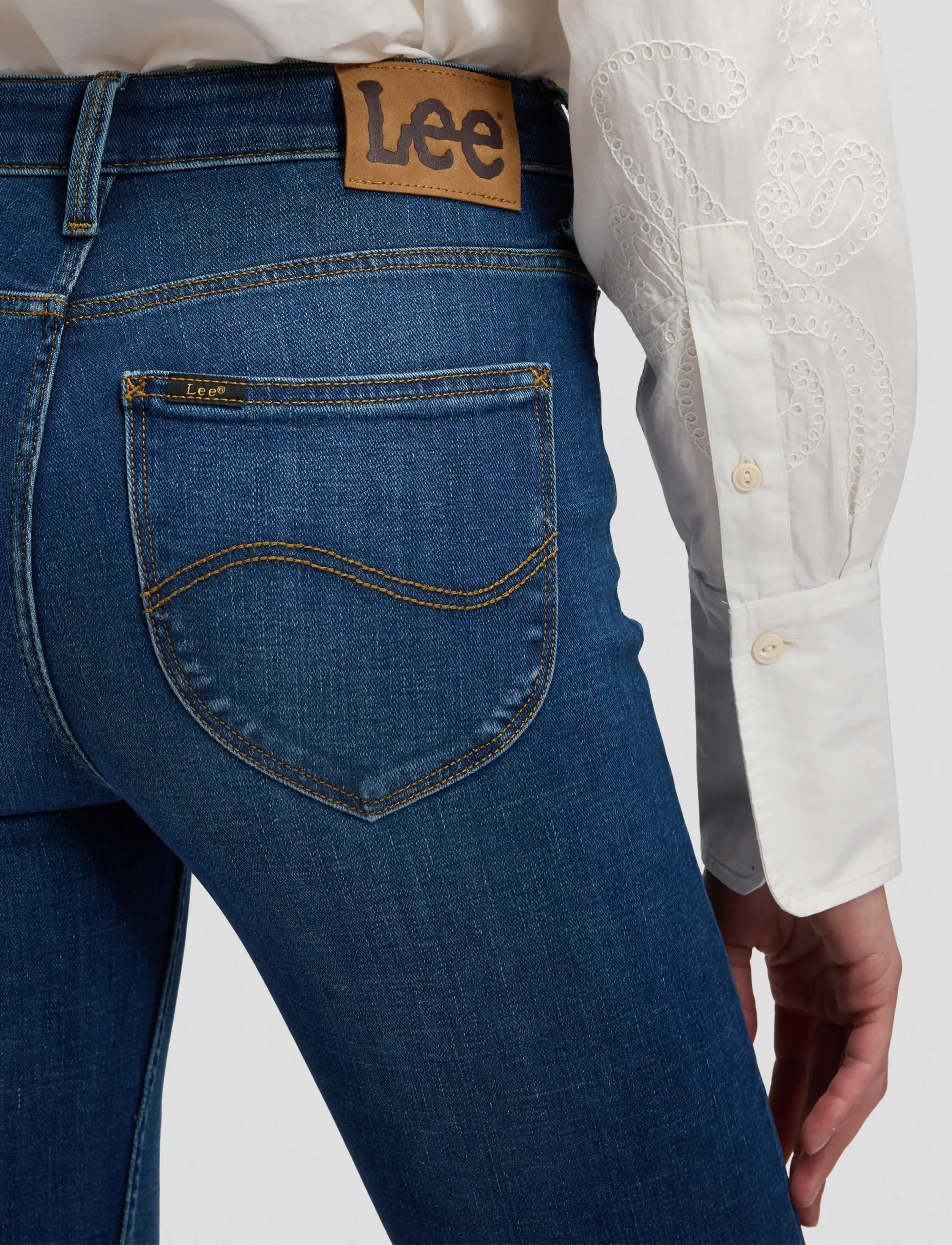 Lee Jeans - 70S BREESE BOOT - alt laiad teksad - mid voyage - 5