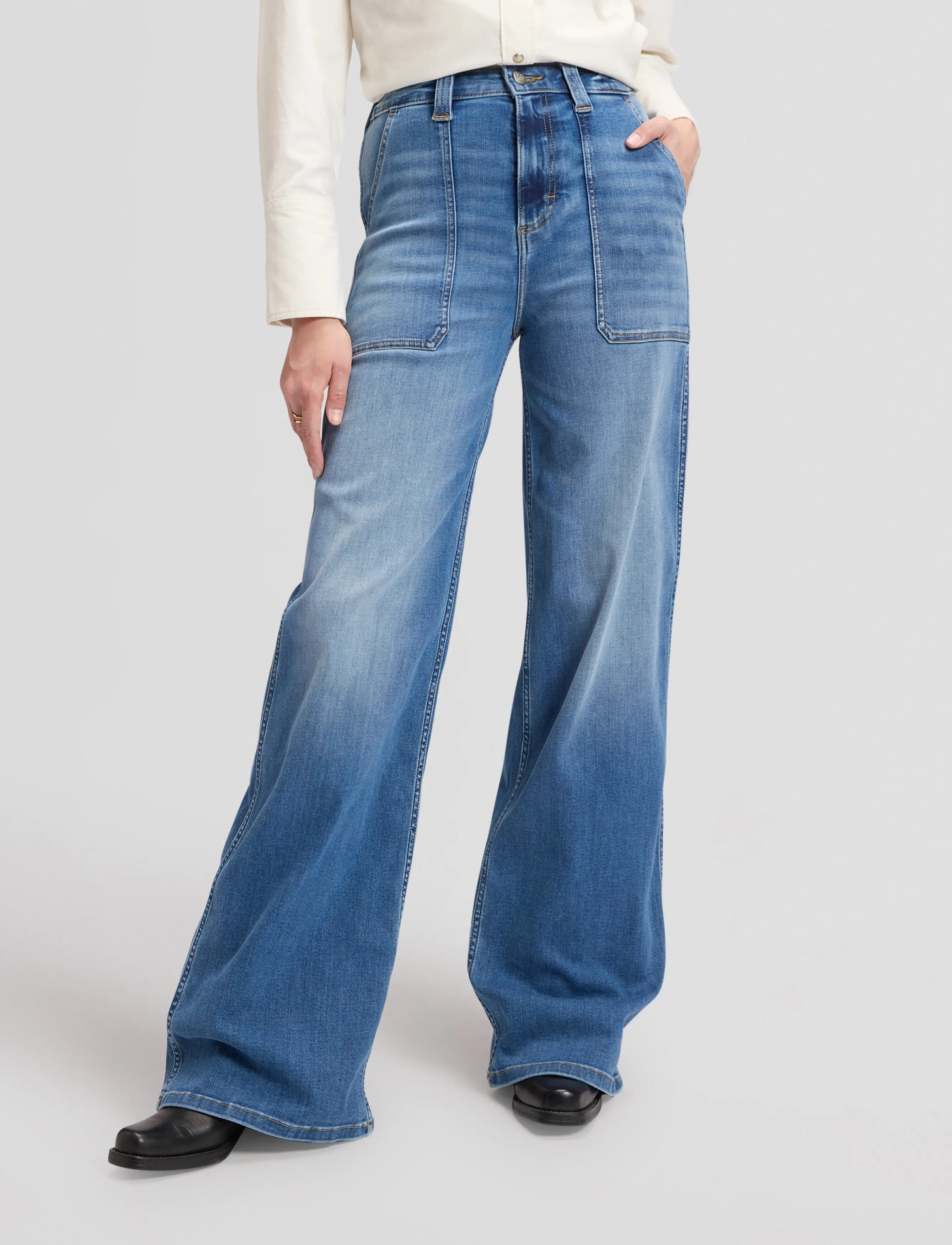 Lee Jeans - UTILITY STELLA - country blues - 2
